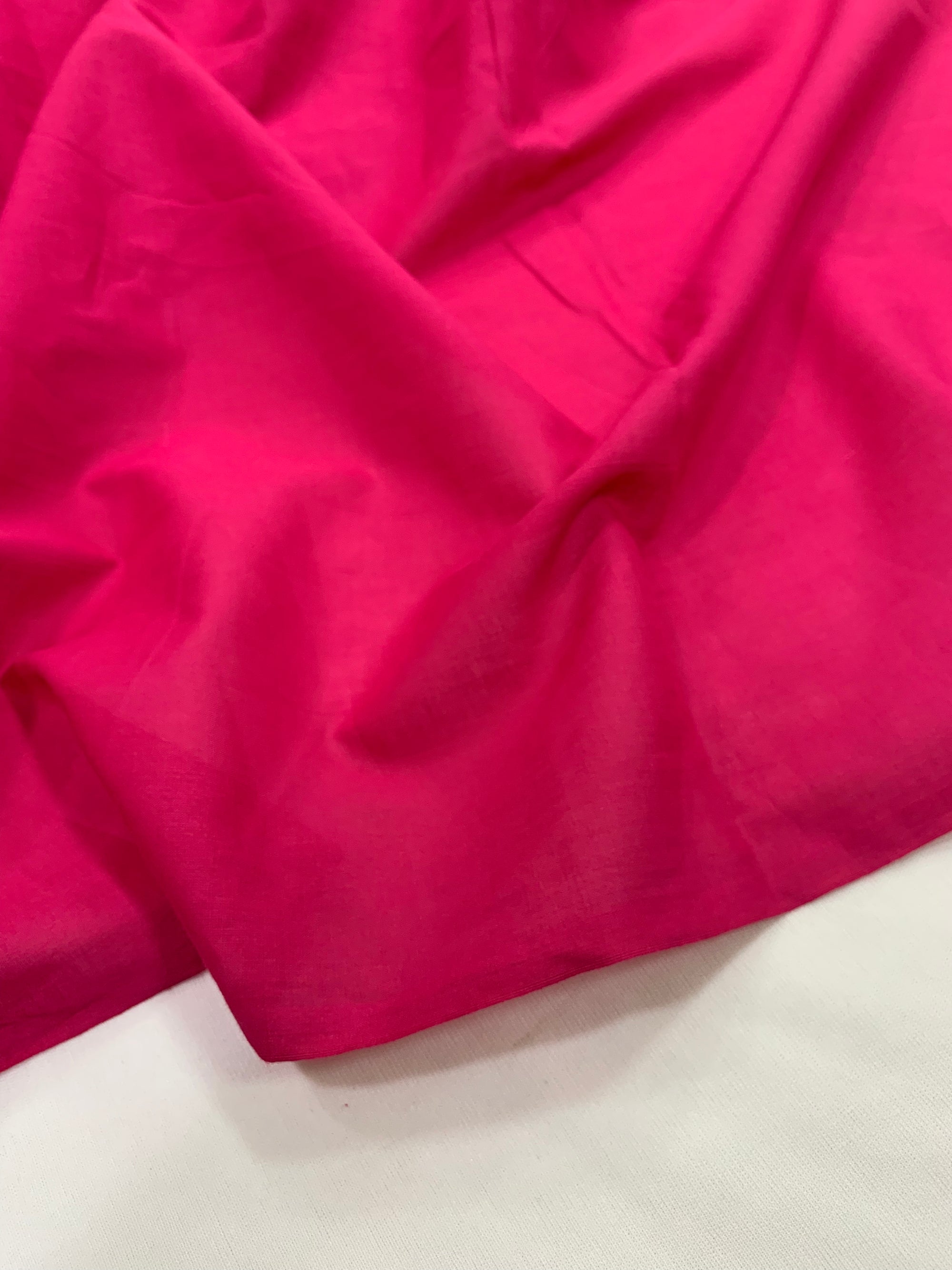 Plain pure mul cotton fabric