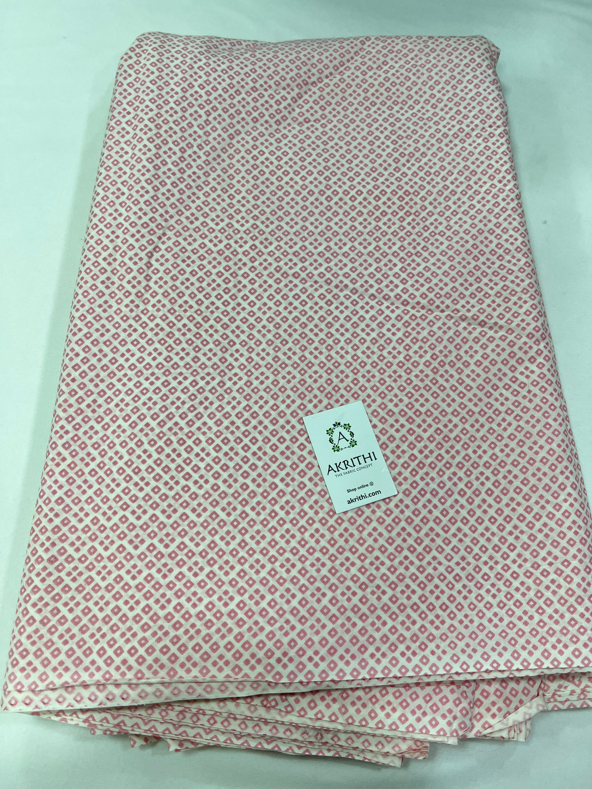 Printed pure cotton fabric
