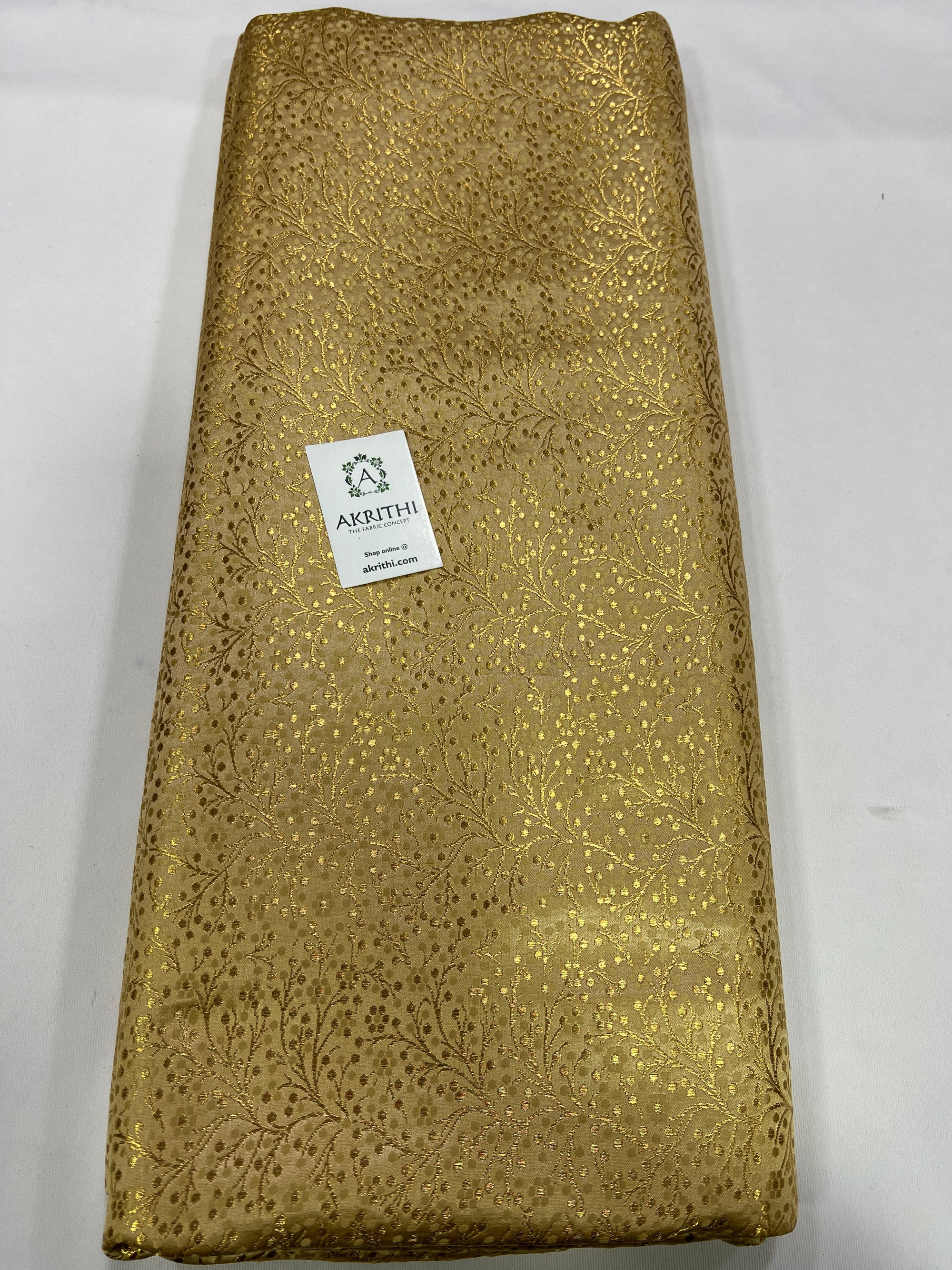 Handloom Banarasi brocade fabric