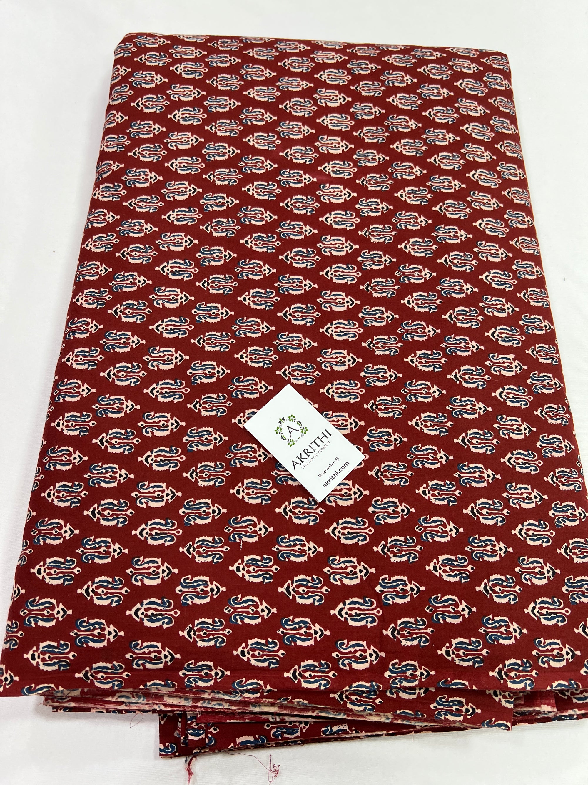 Printed pure cotton fabric