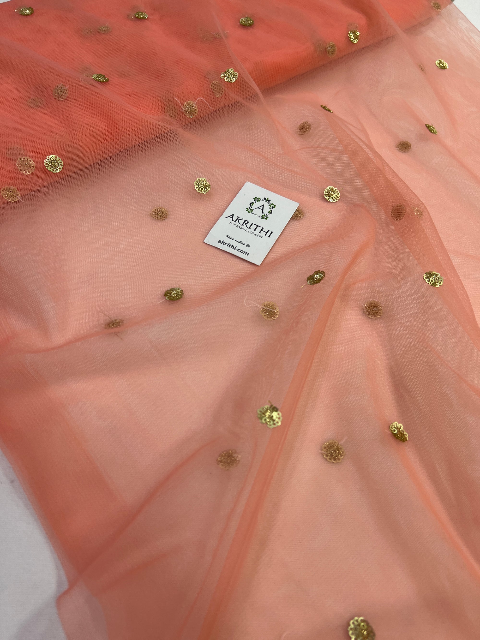 Butti net fabric