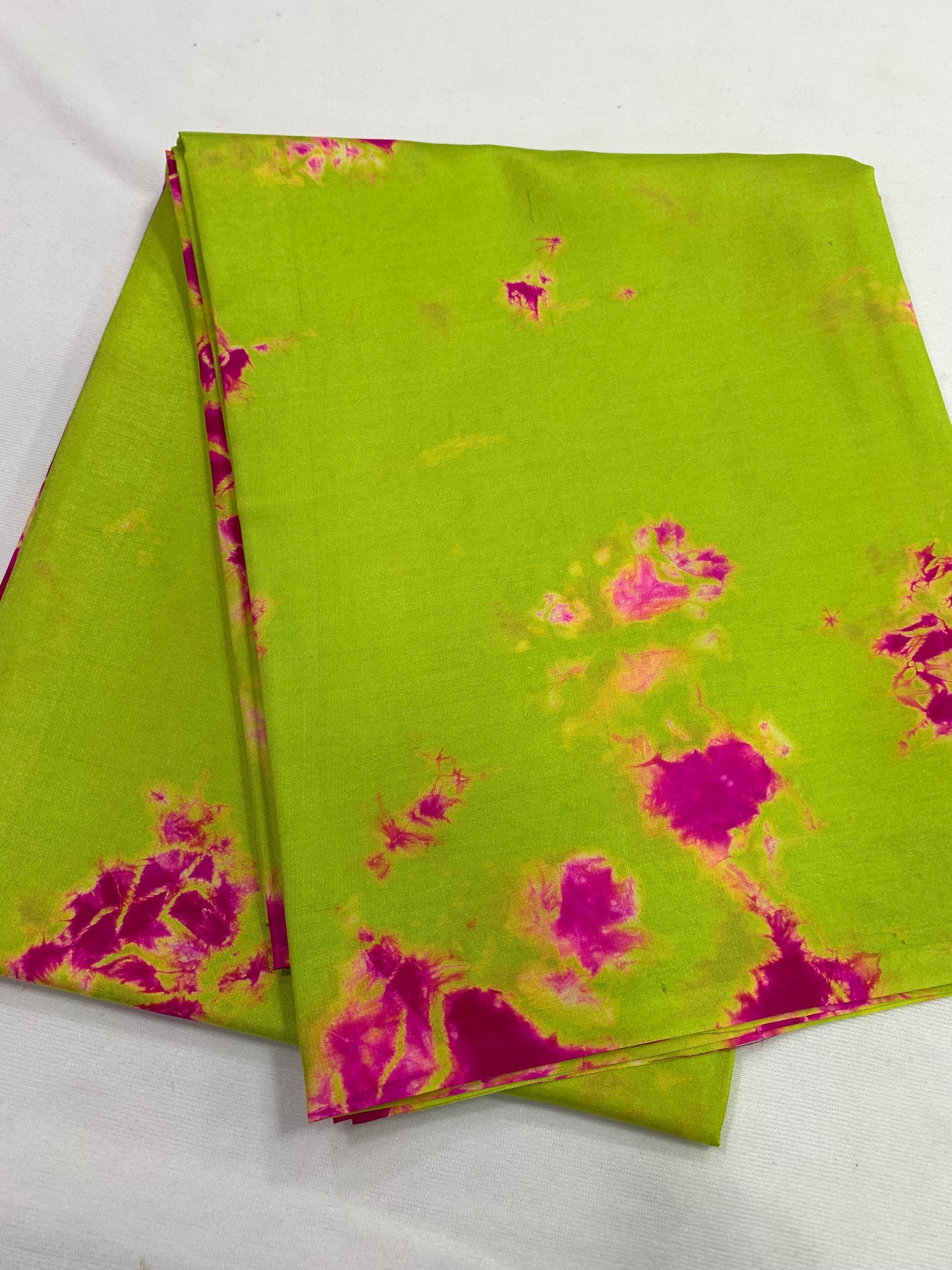 Shibori pure silk saree