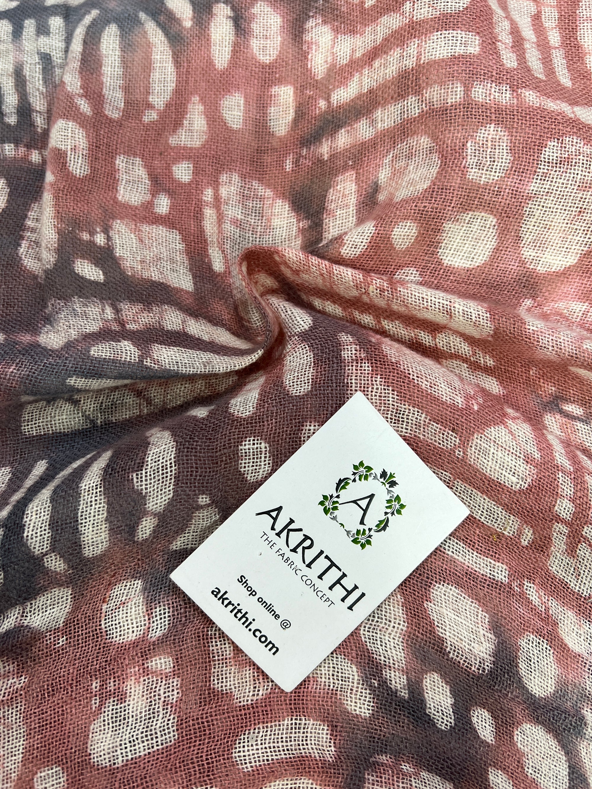 Batik Linen fabric