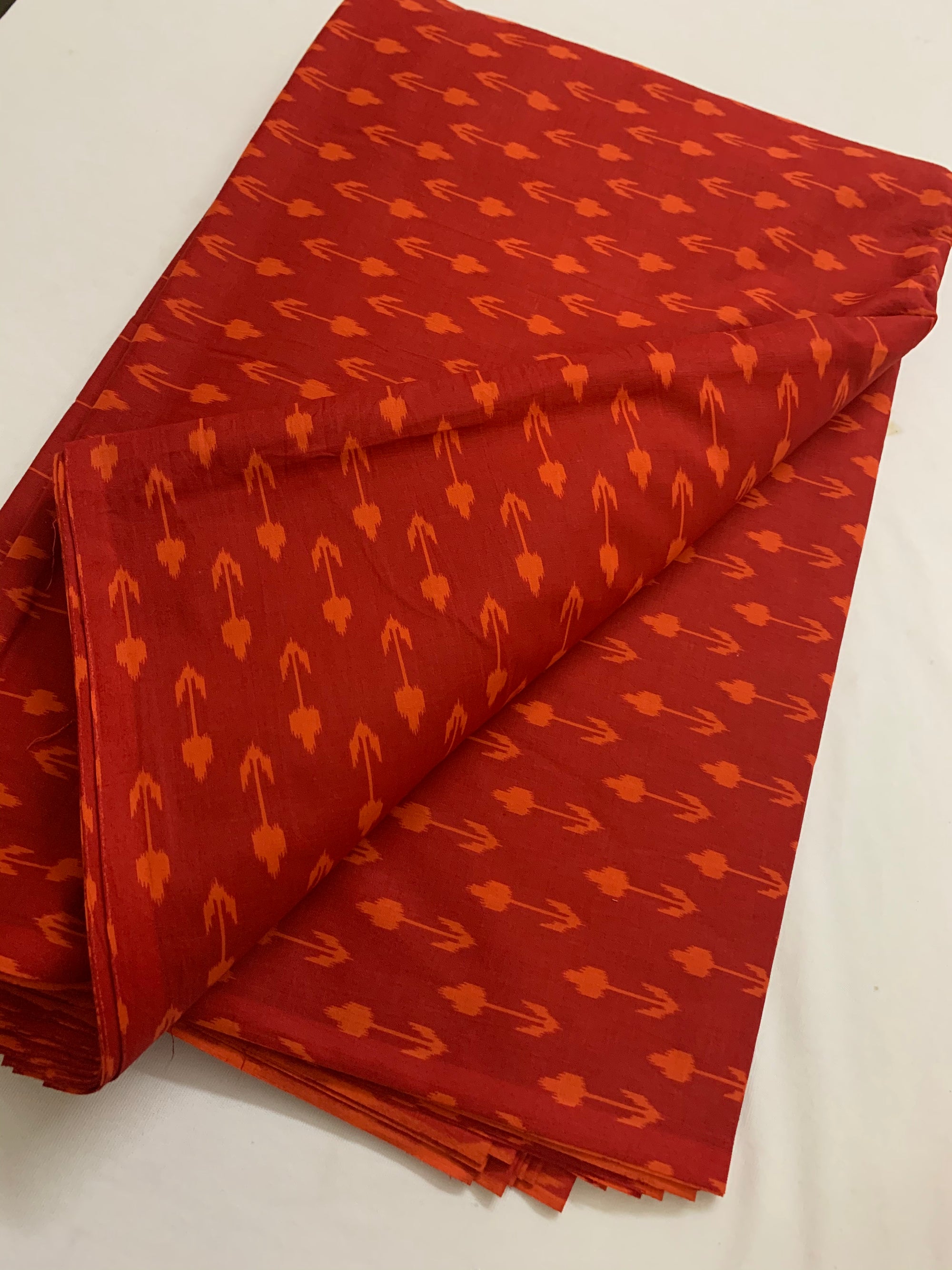Printed pure cotton fabric