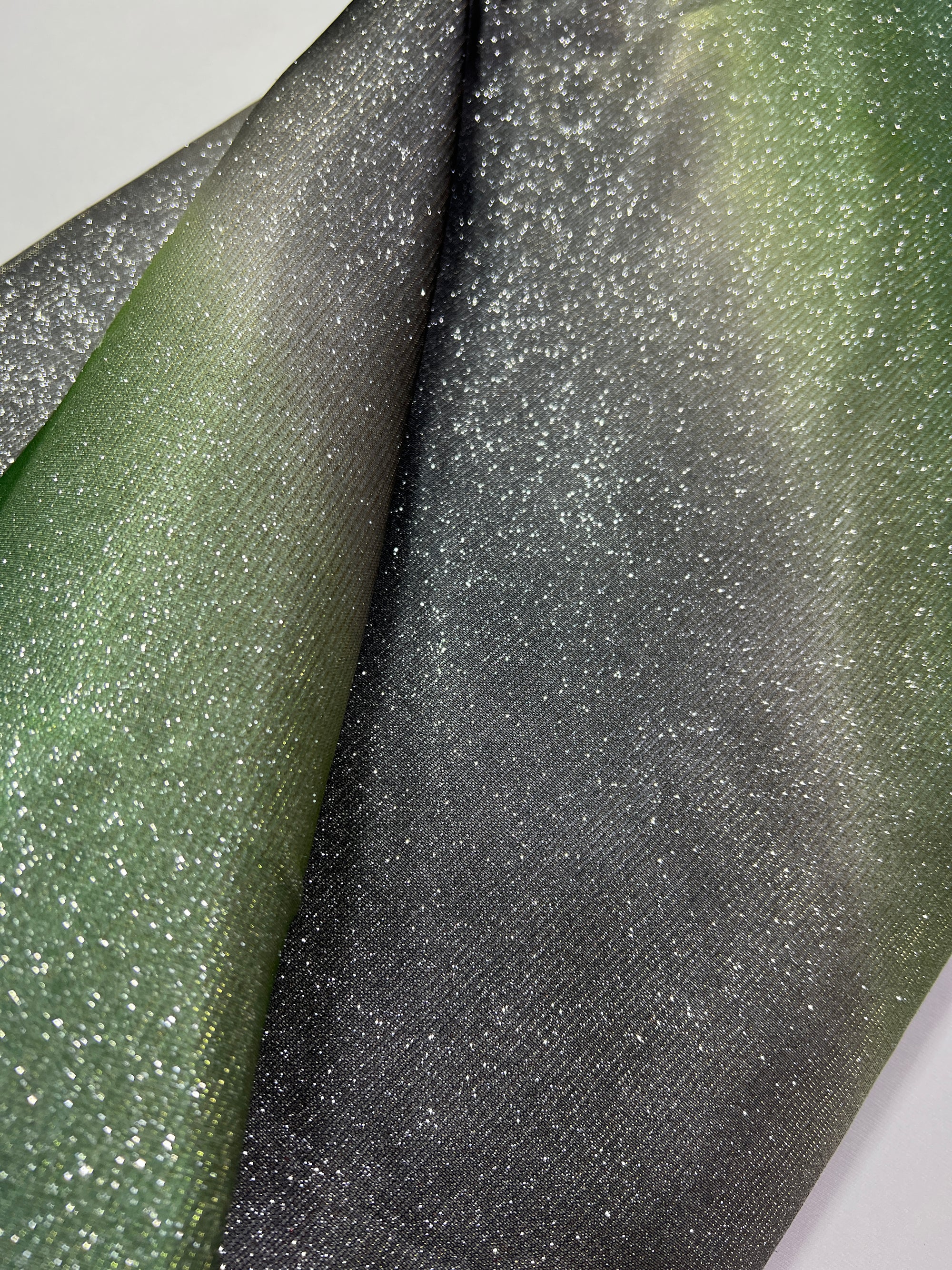 Cross Shaded imported Lycra fabric with glitter