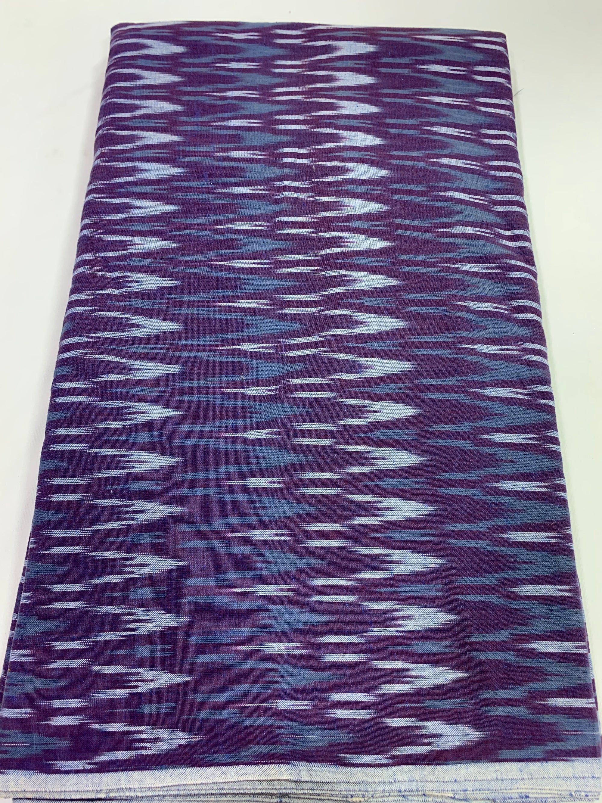Handloom Ikat pure cotton fabric