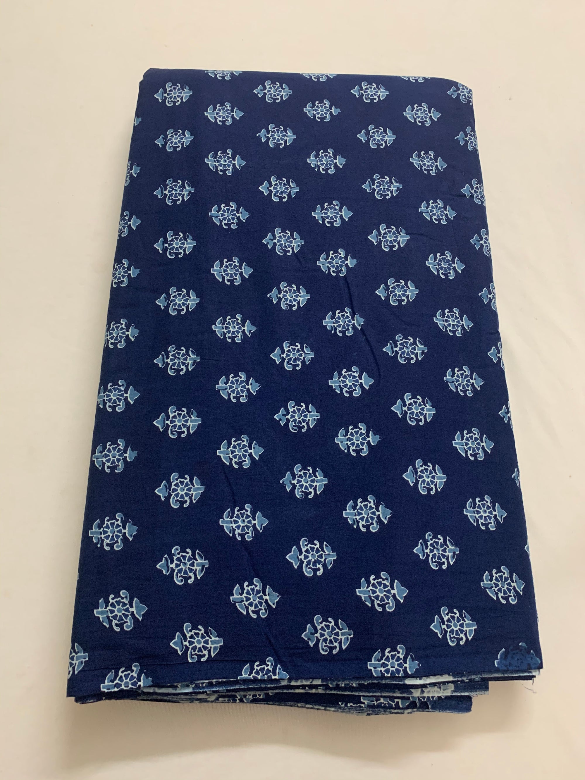 Printed pure cotton fabric