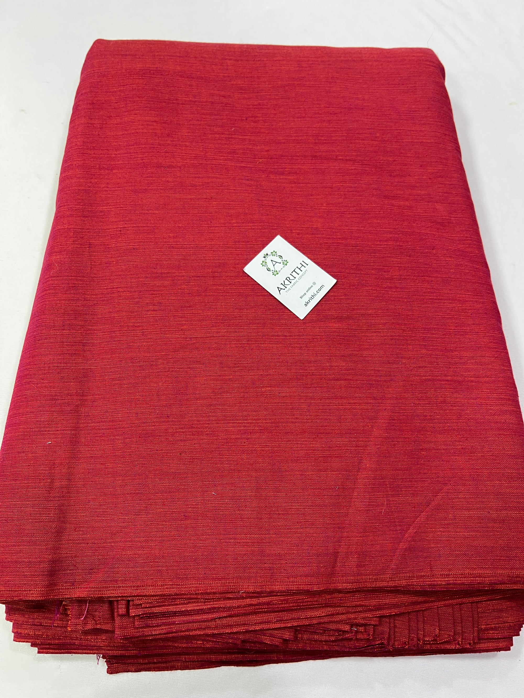 Plain cotton fabric