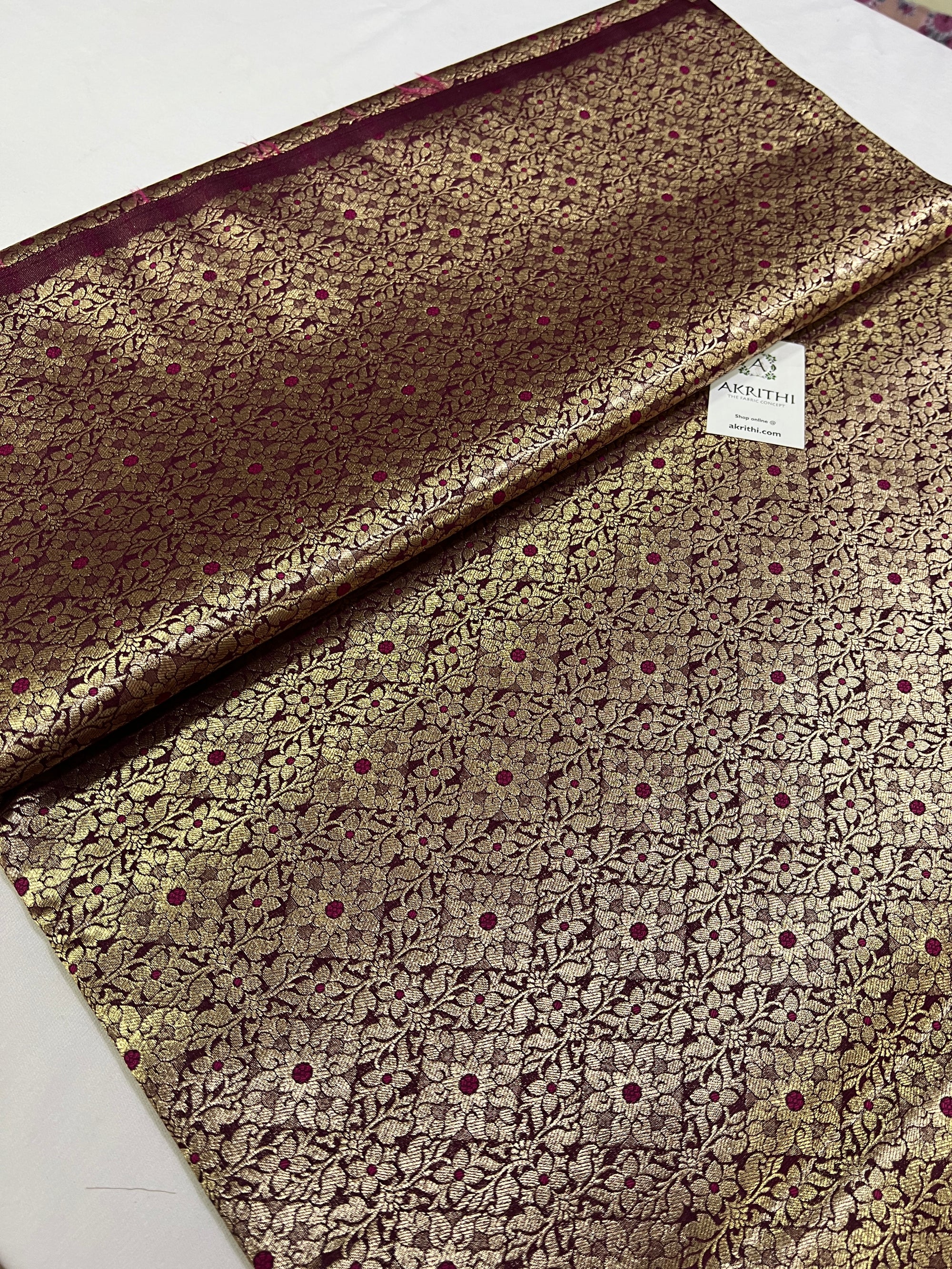 Banarasi brocade fabric