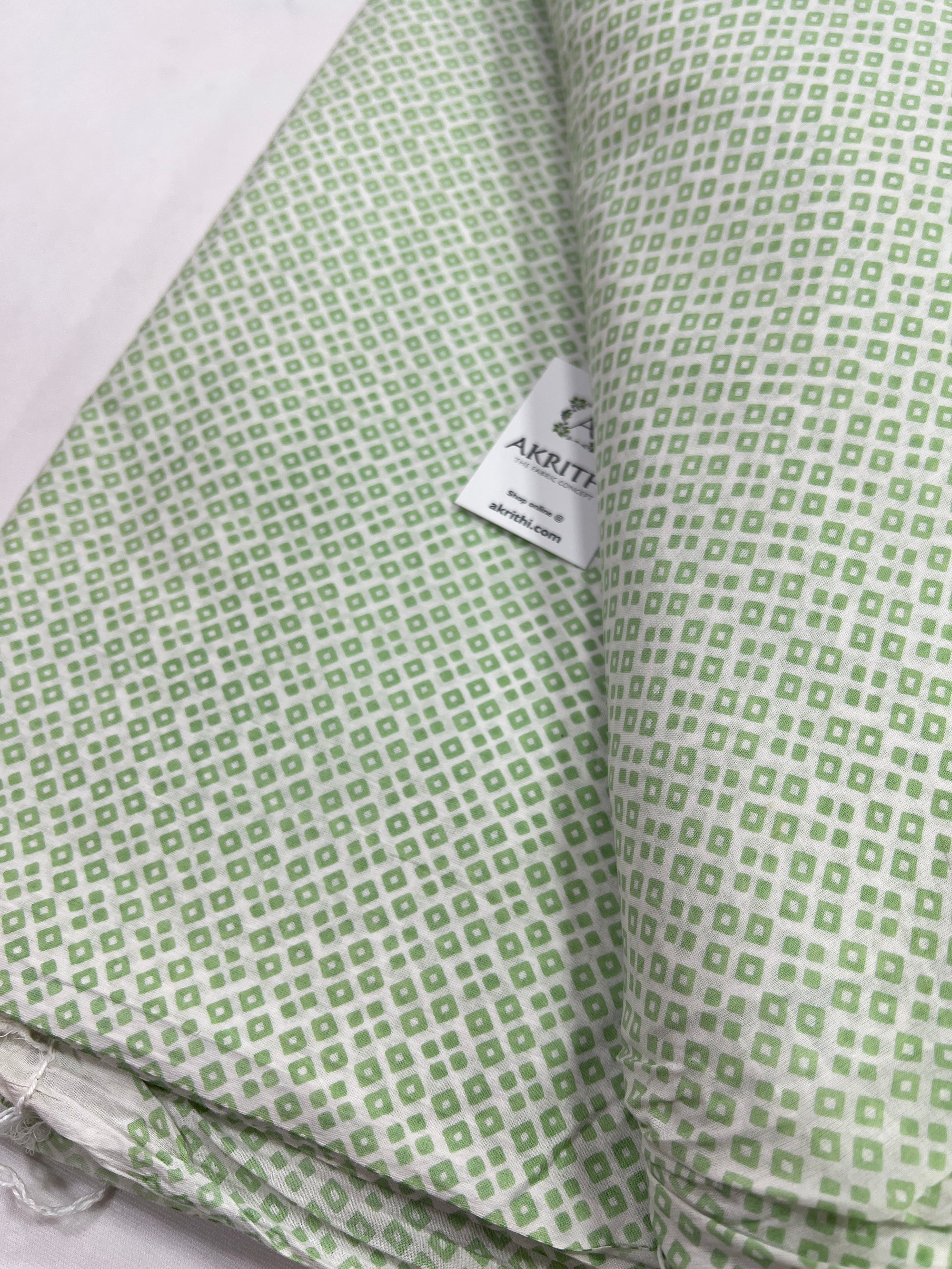 Printed pure cotton fabric