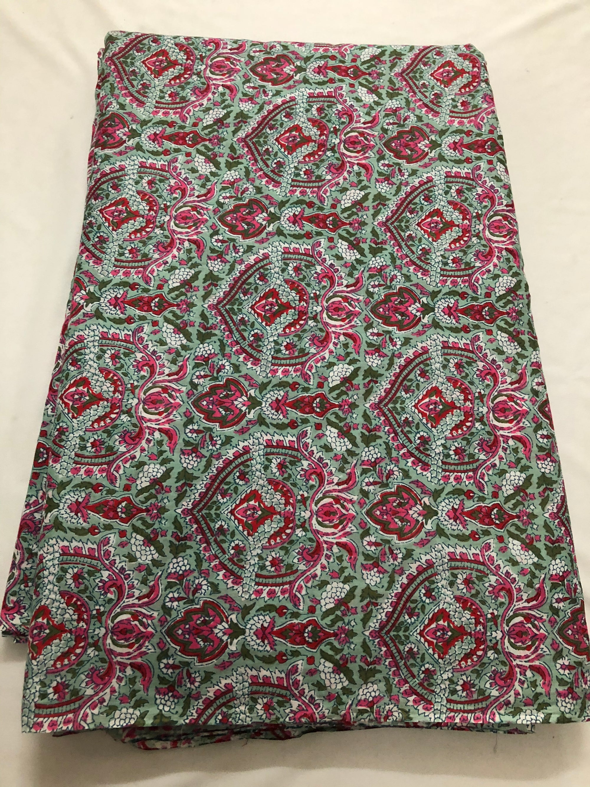Printed cotton fabric