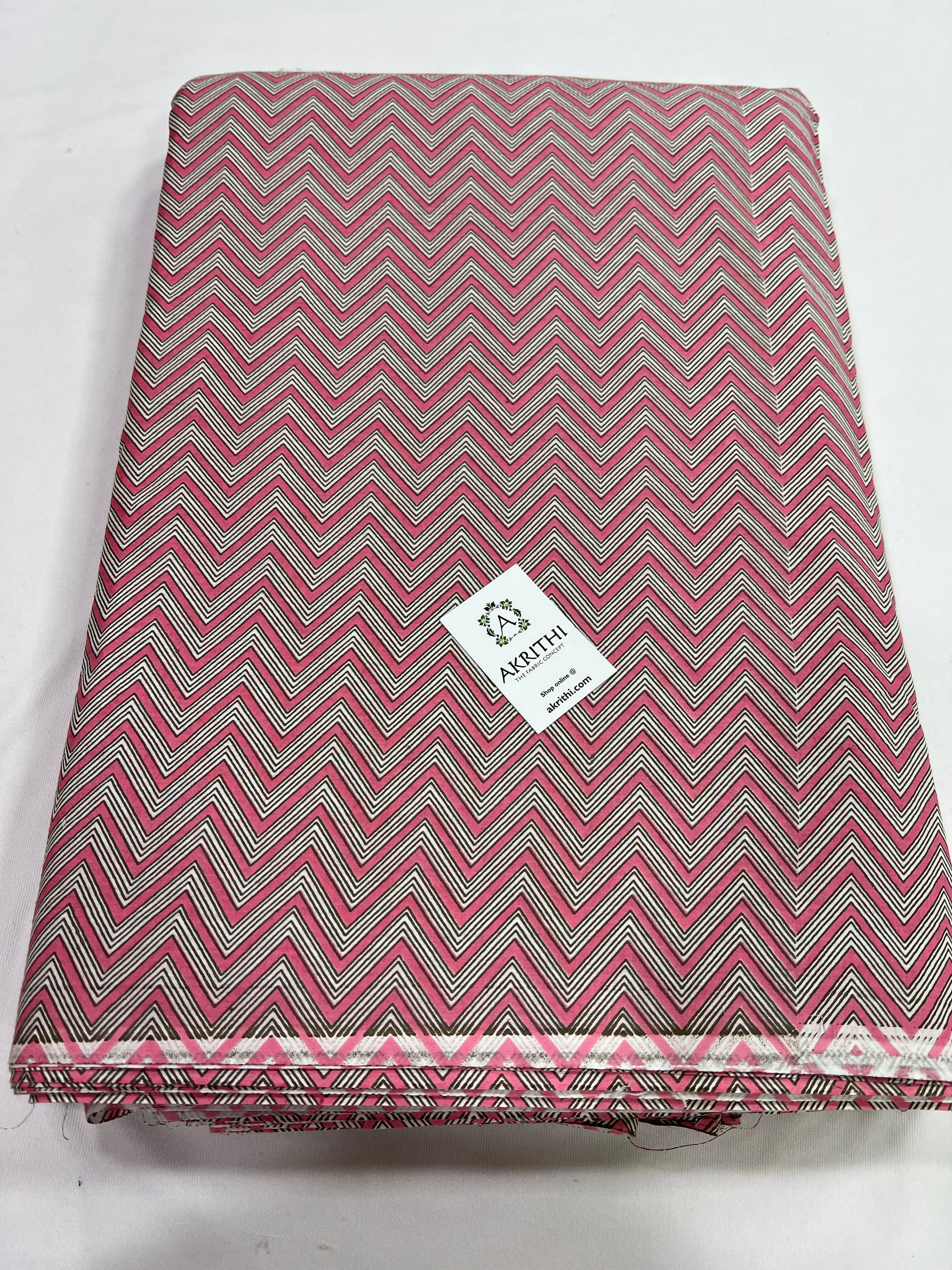 Printed pure cotton fabric