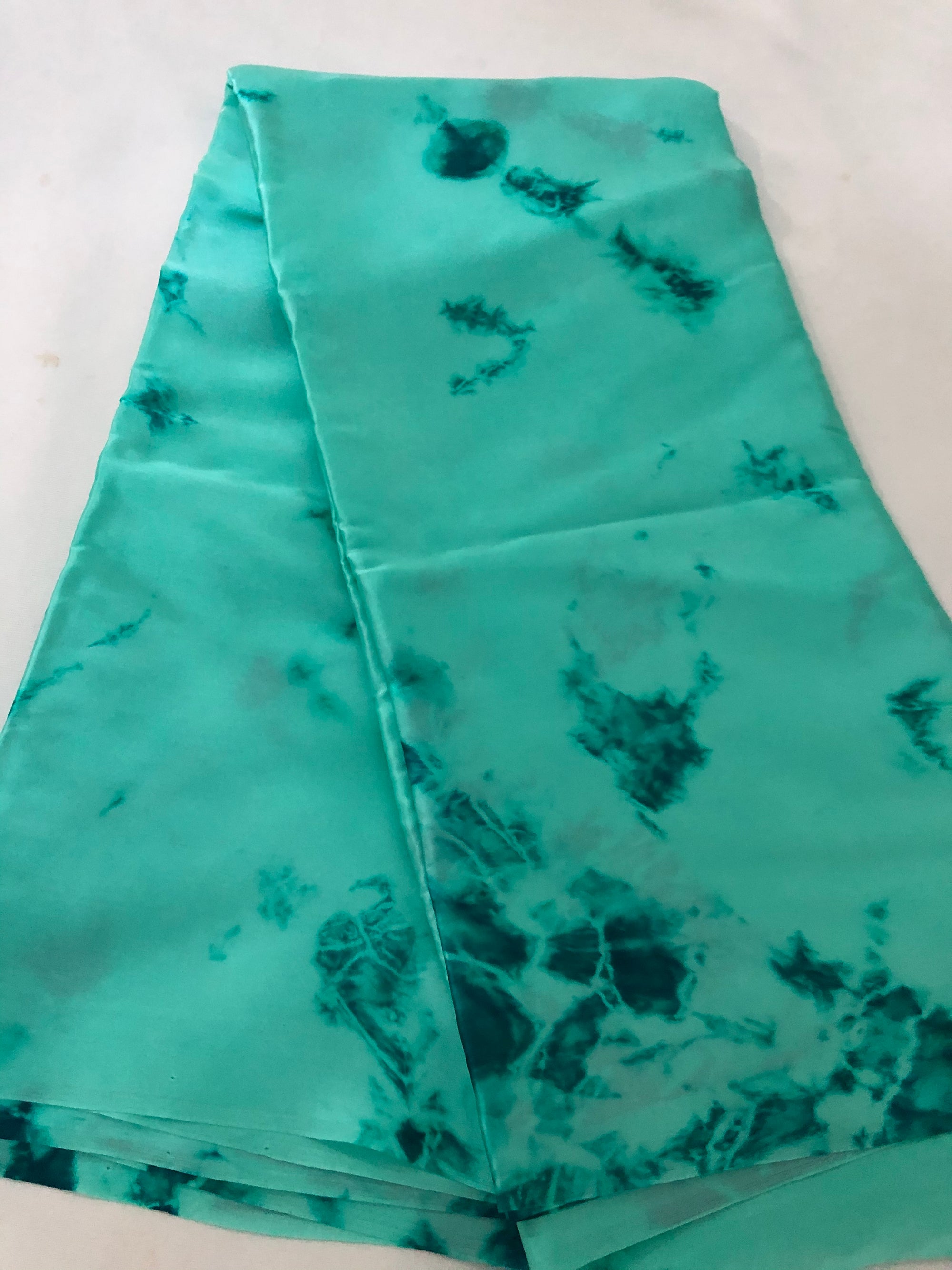 Shibori pure silk satin saree