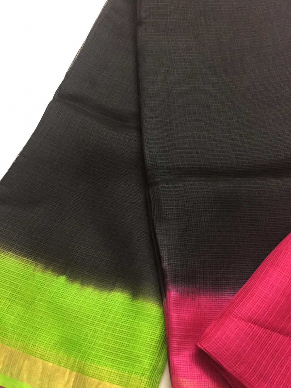 Multishaded Pure kota silk saree