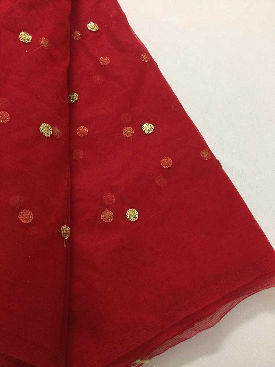 Butti net fabric