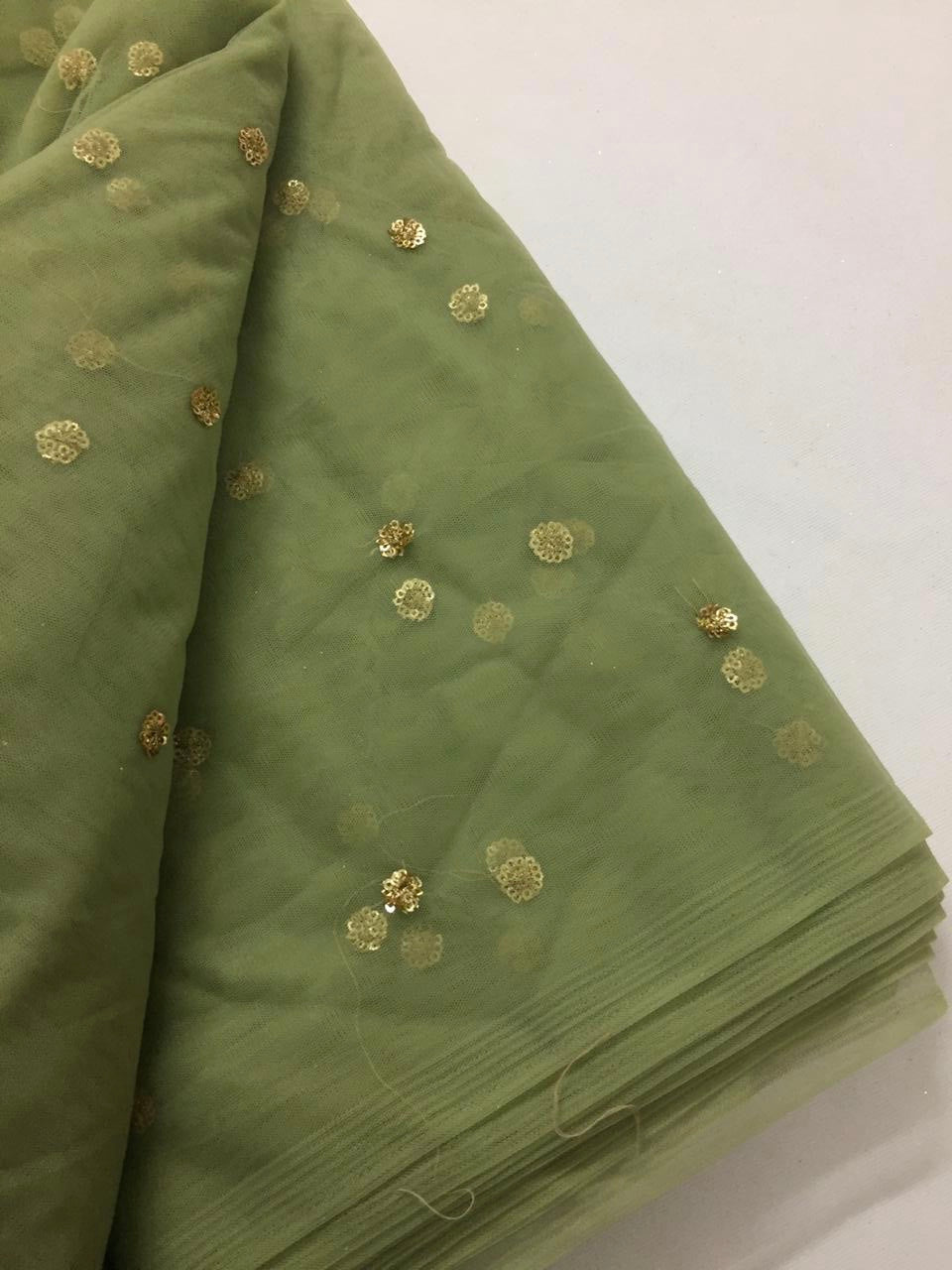 Butti net fabric
