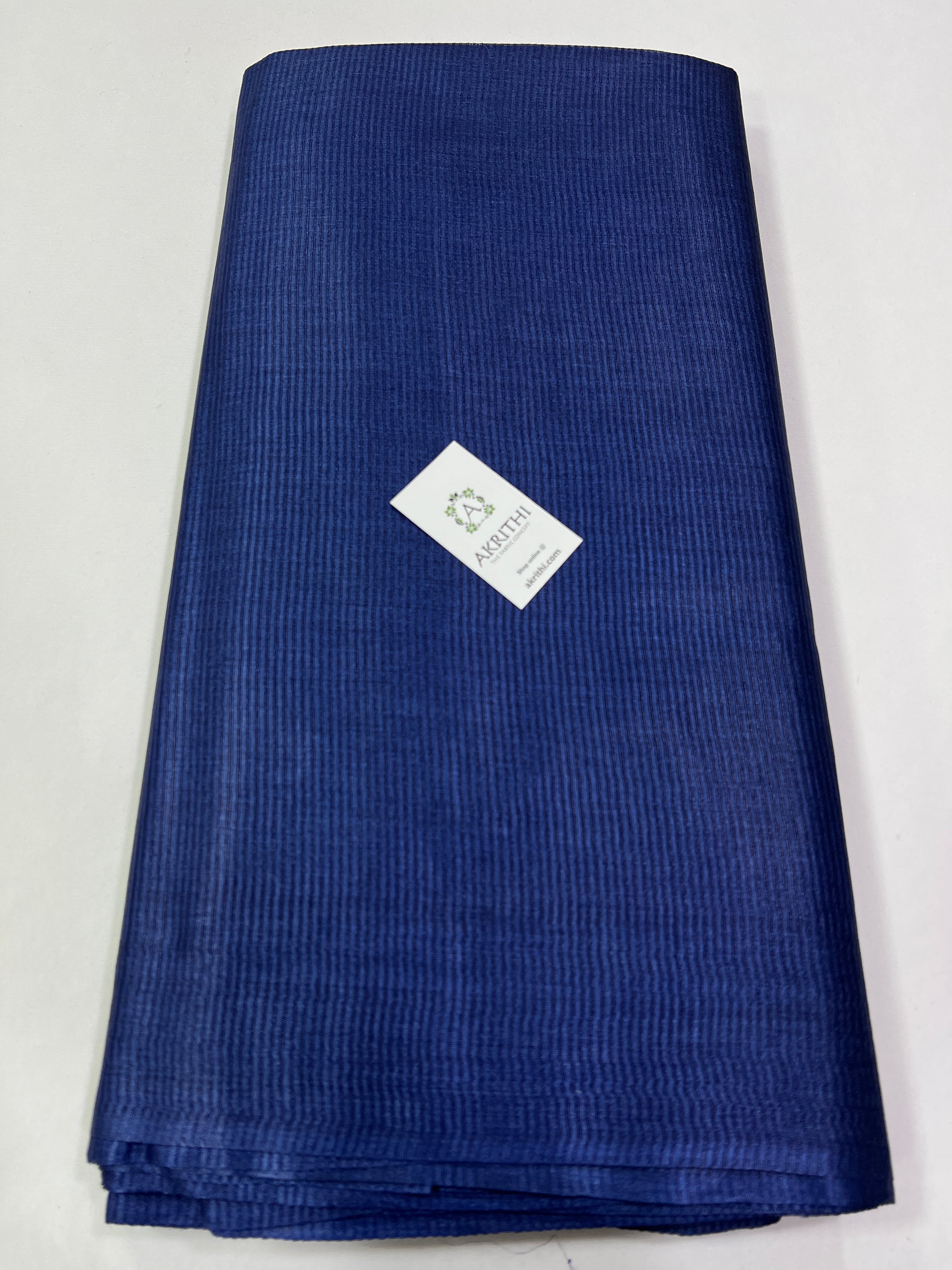 Striped Pure Tussar silk fabric