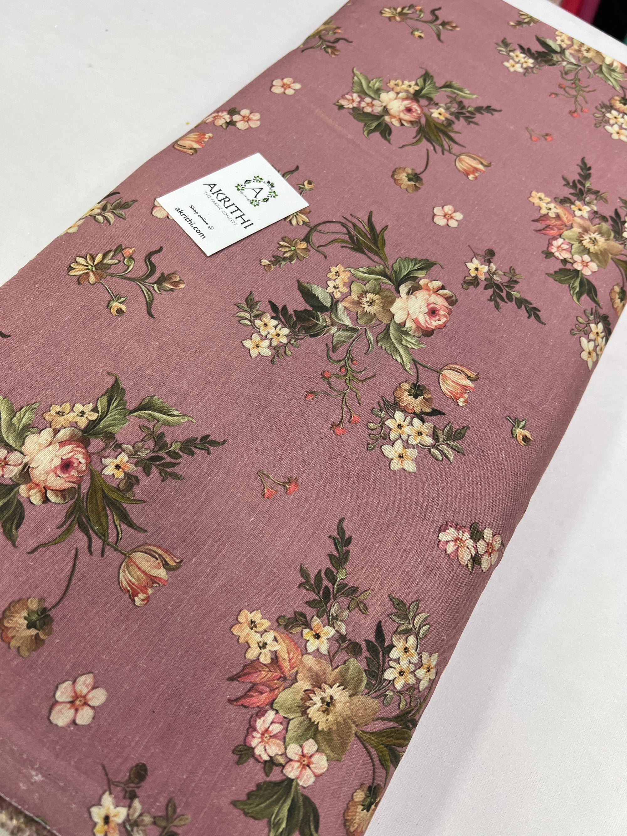 Digital Printed pure linen fabric