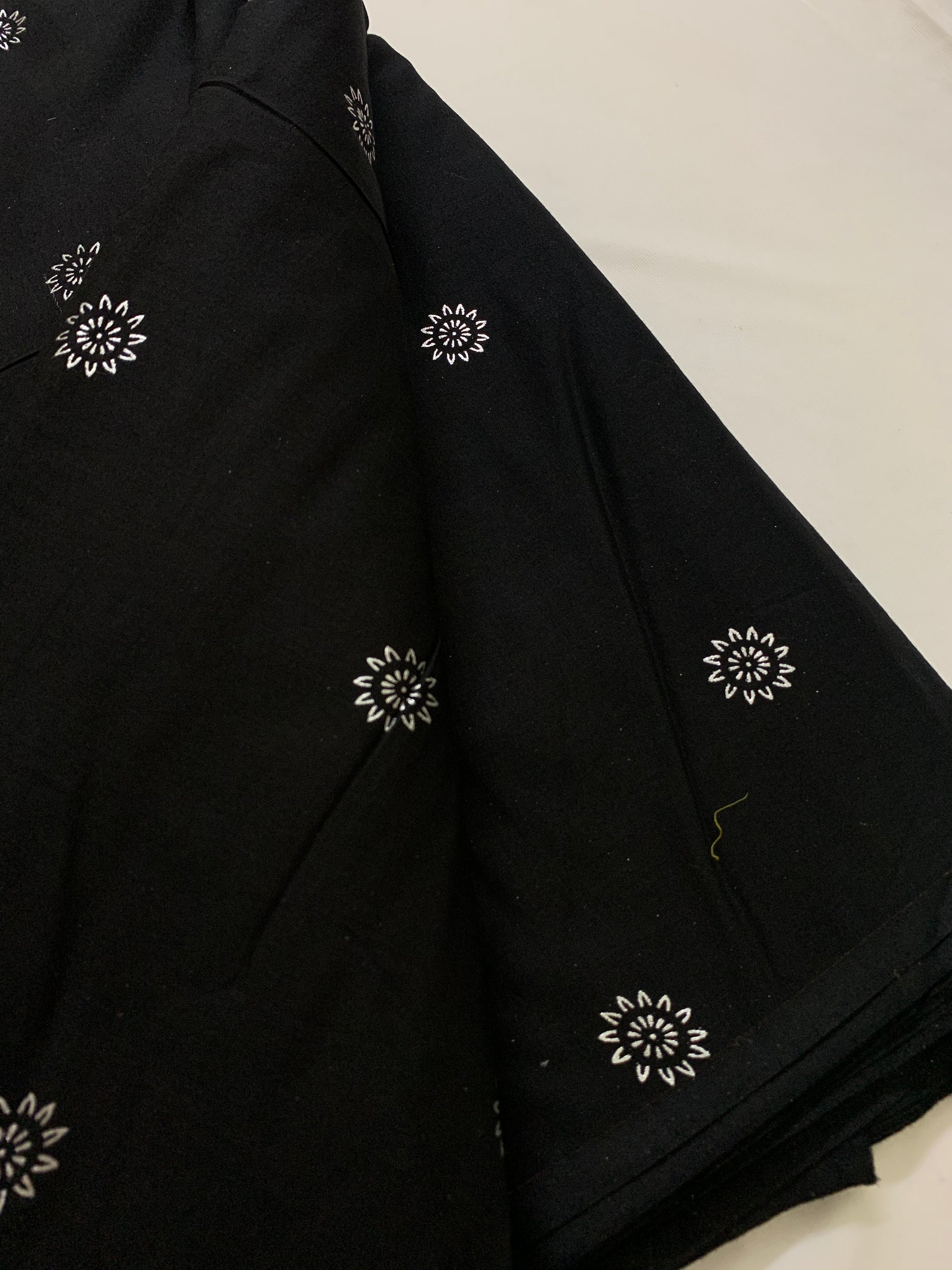 Printed pure cotton fabric