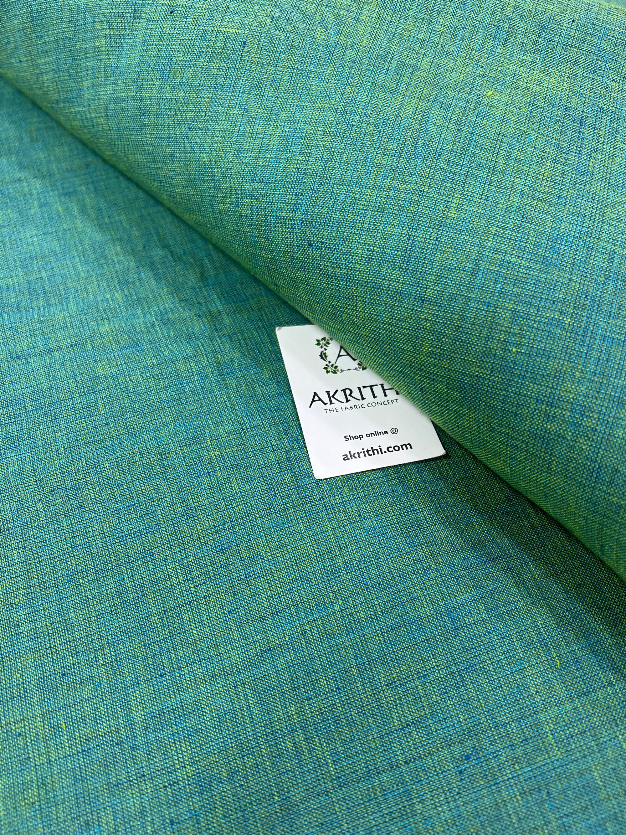 Plain cotton fabric