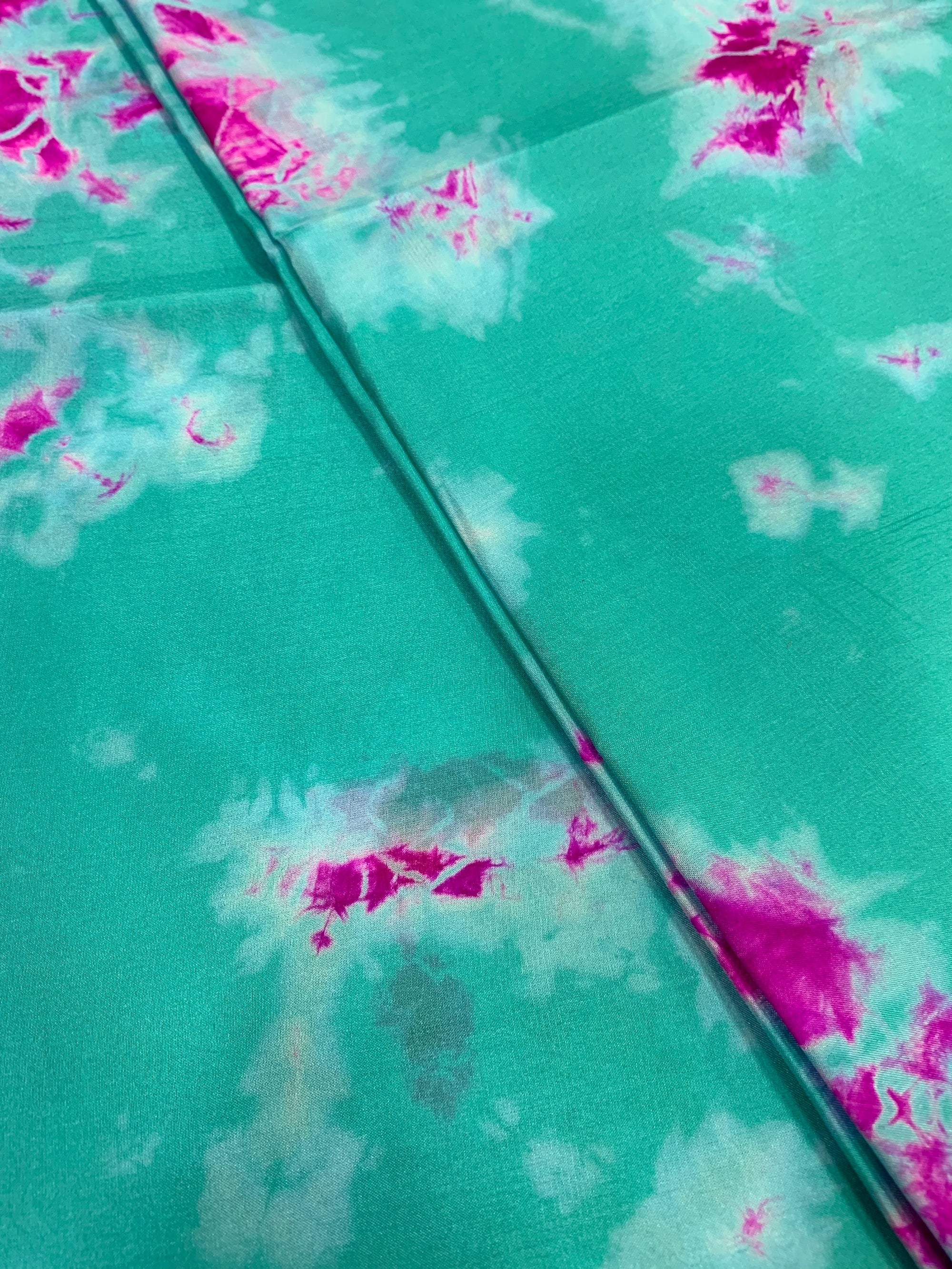 Shibori pure silk saree