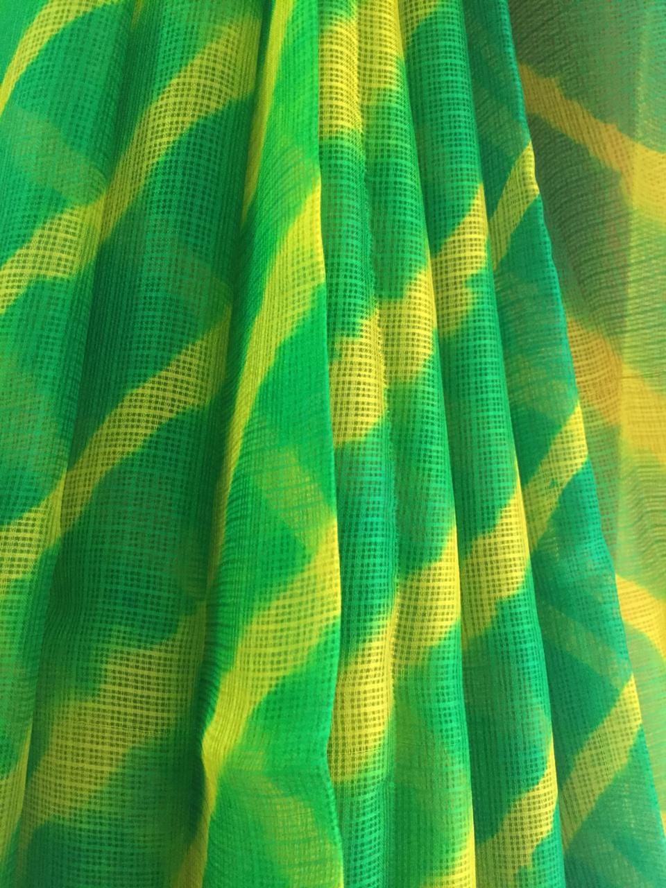 Pure kota silk leheriya saree