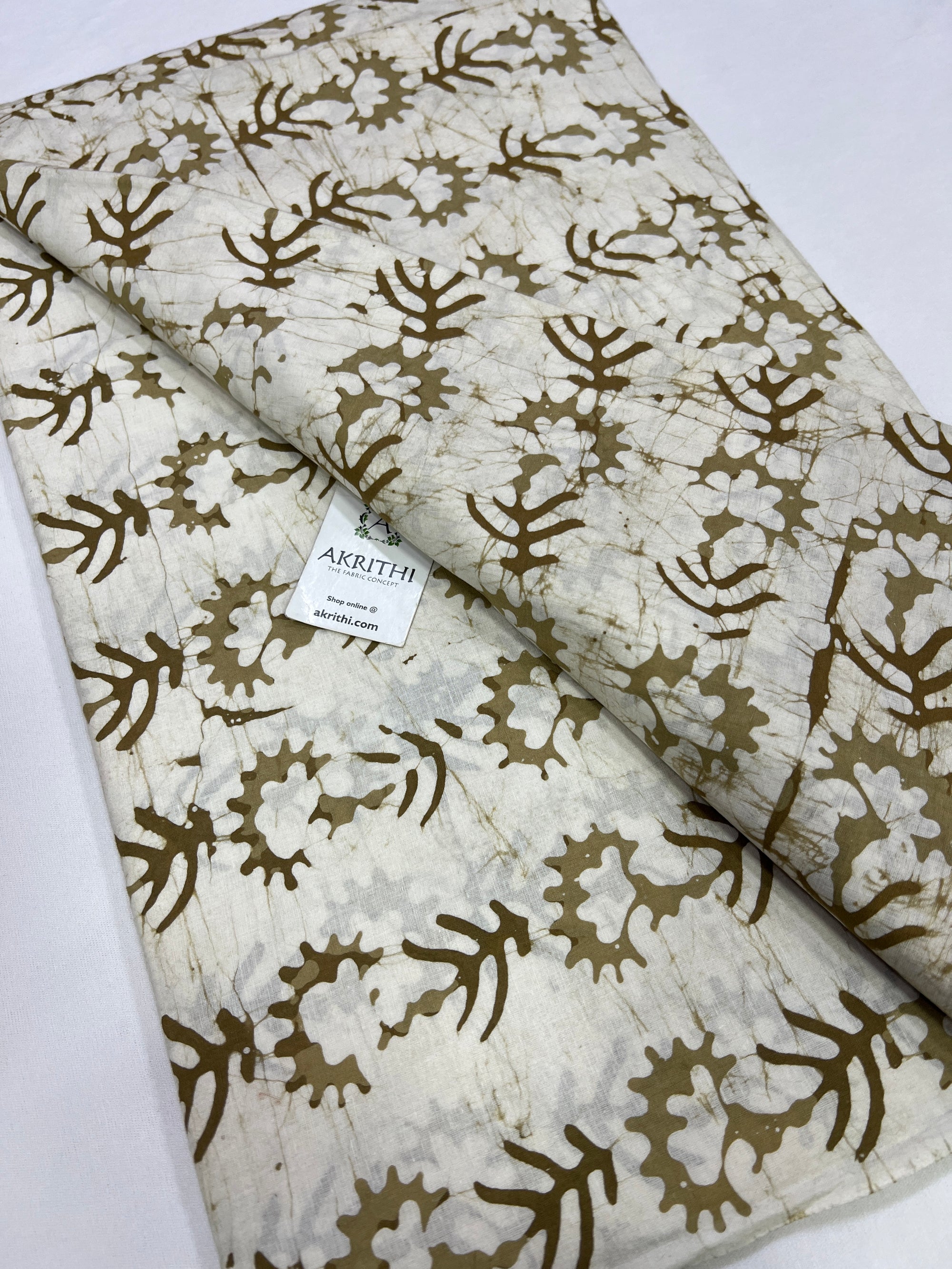 Batik pure cotton fabric