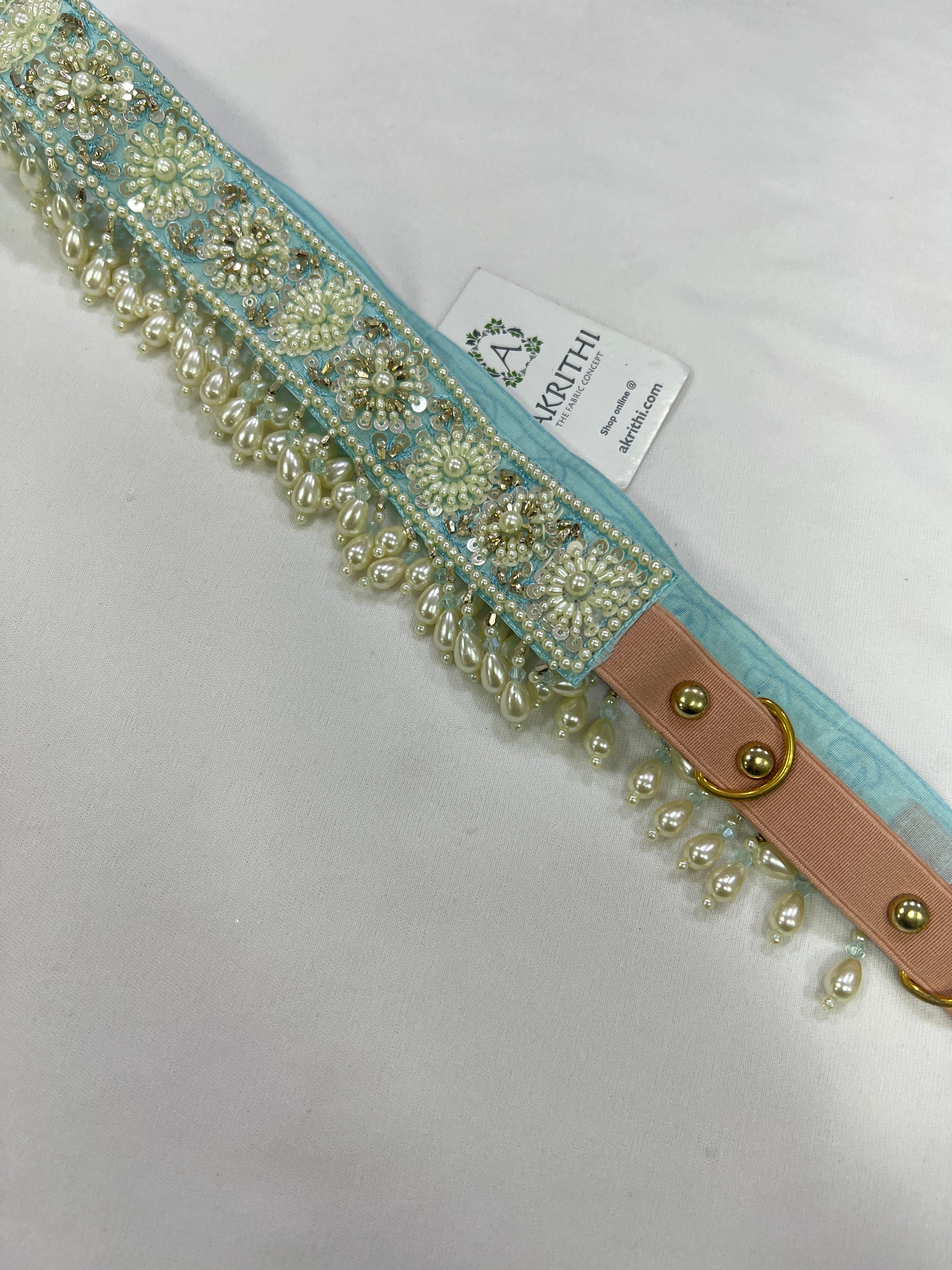 Belt with elastic band