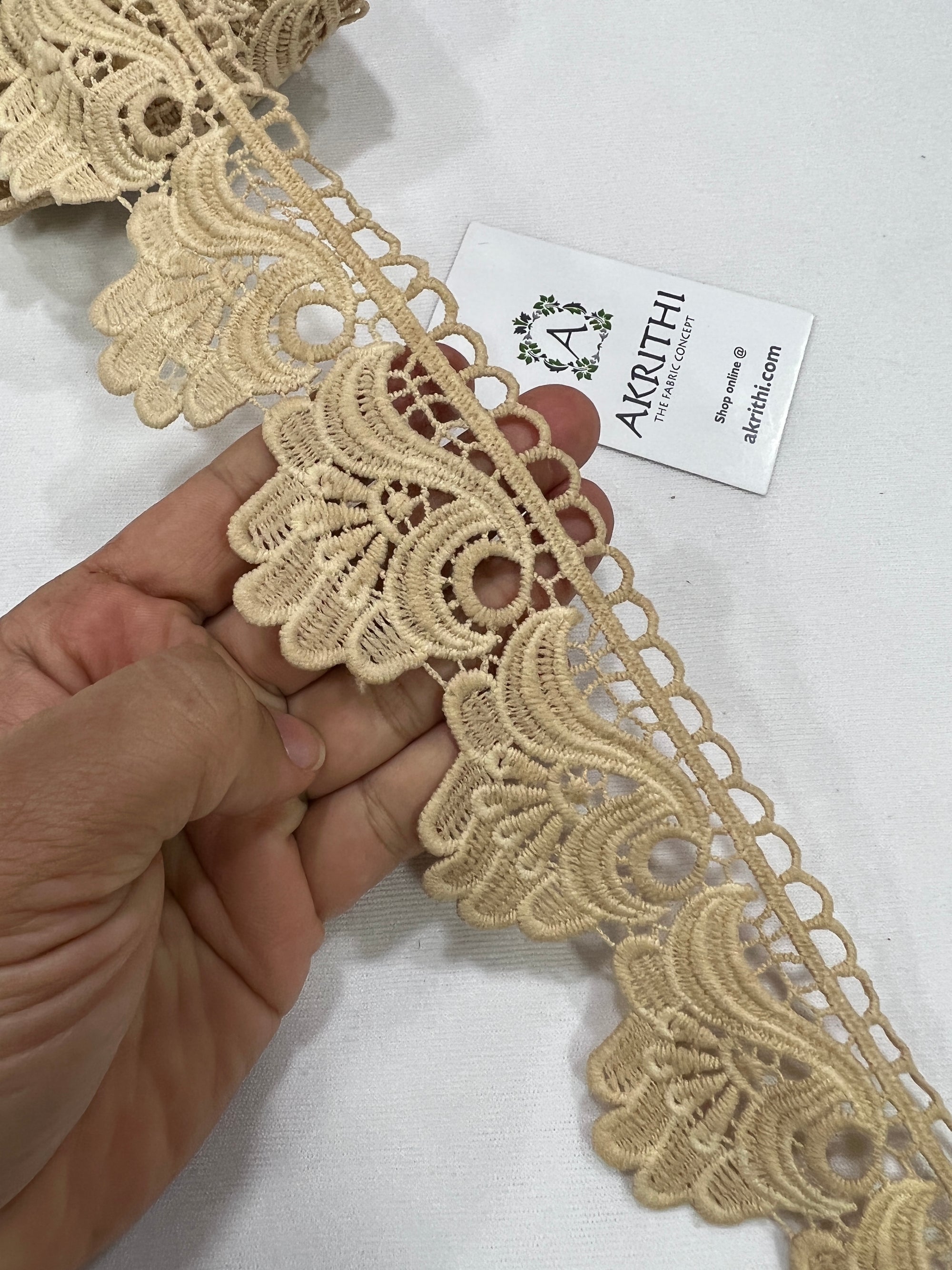 Crochet lace per metre