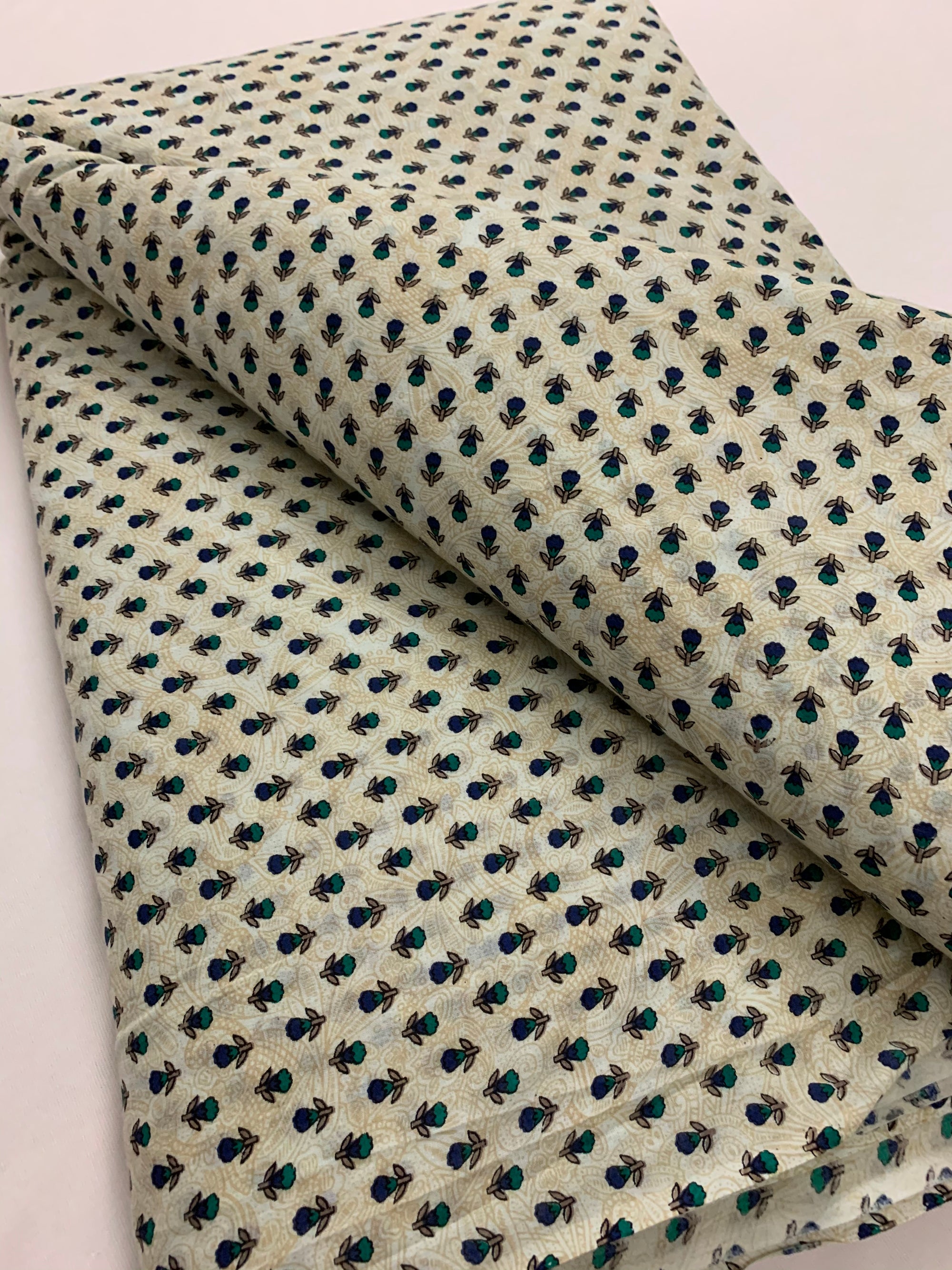 Printed cotton fabric
