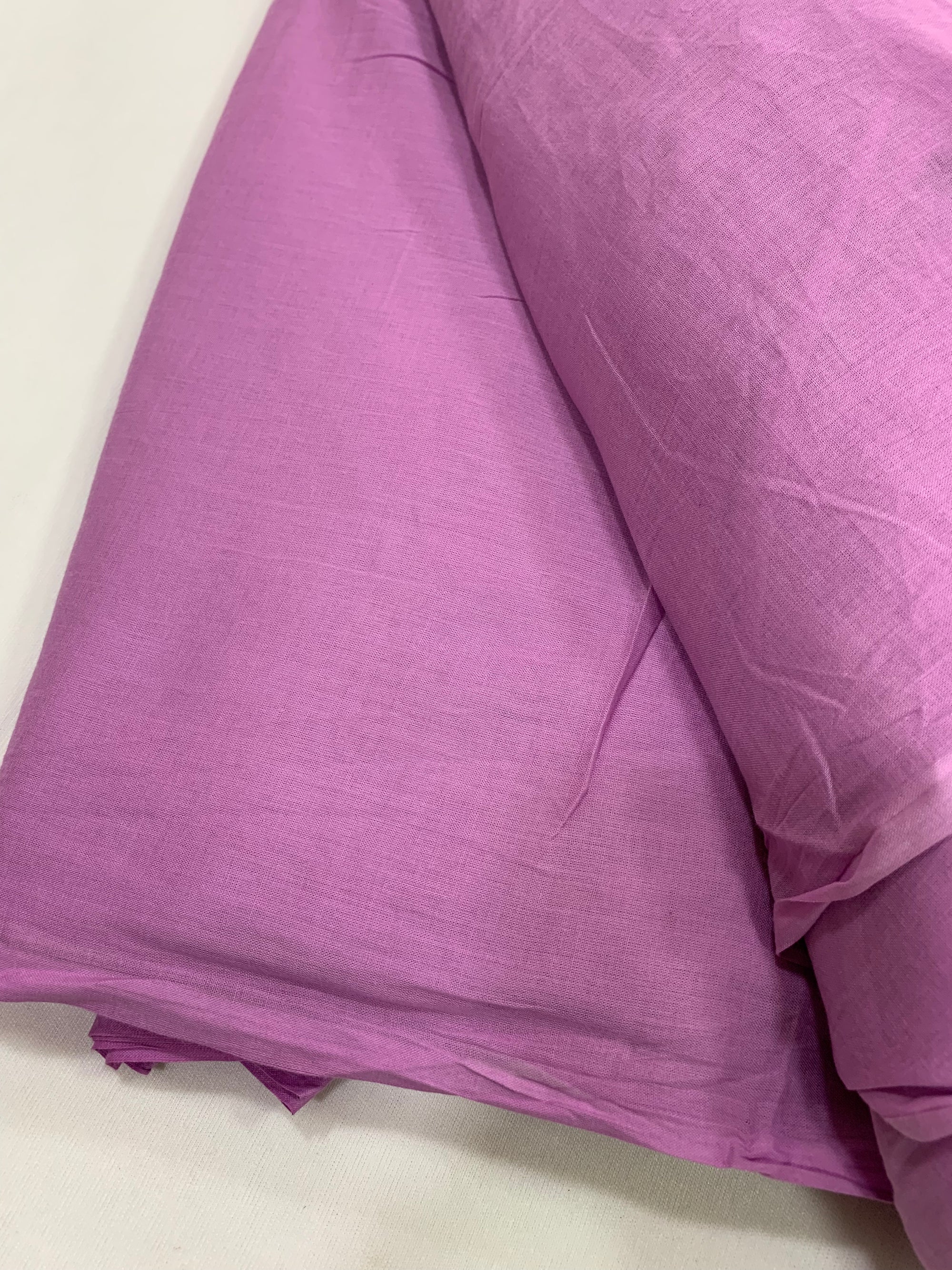 Plain pure mul cotton fabric