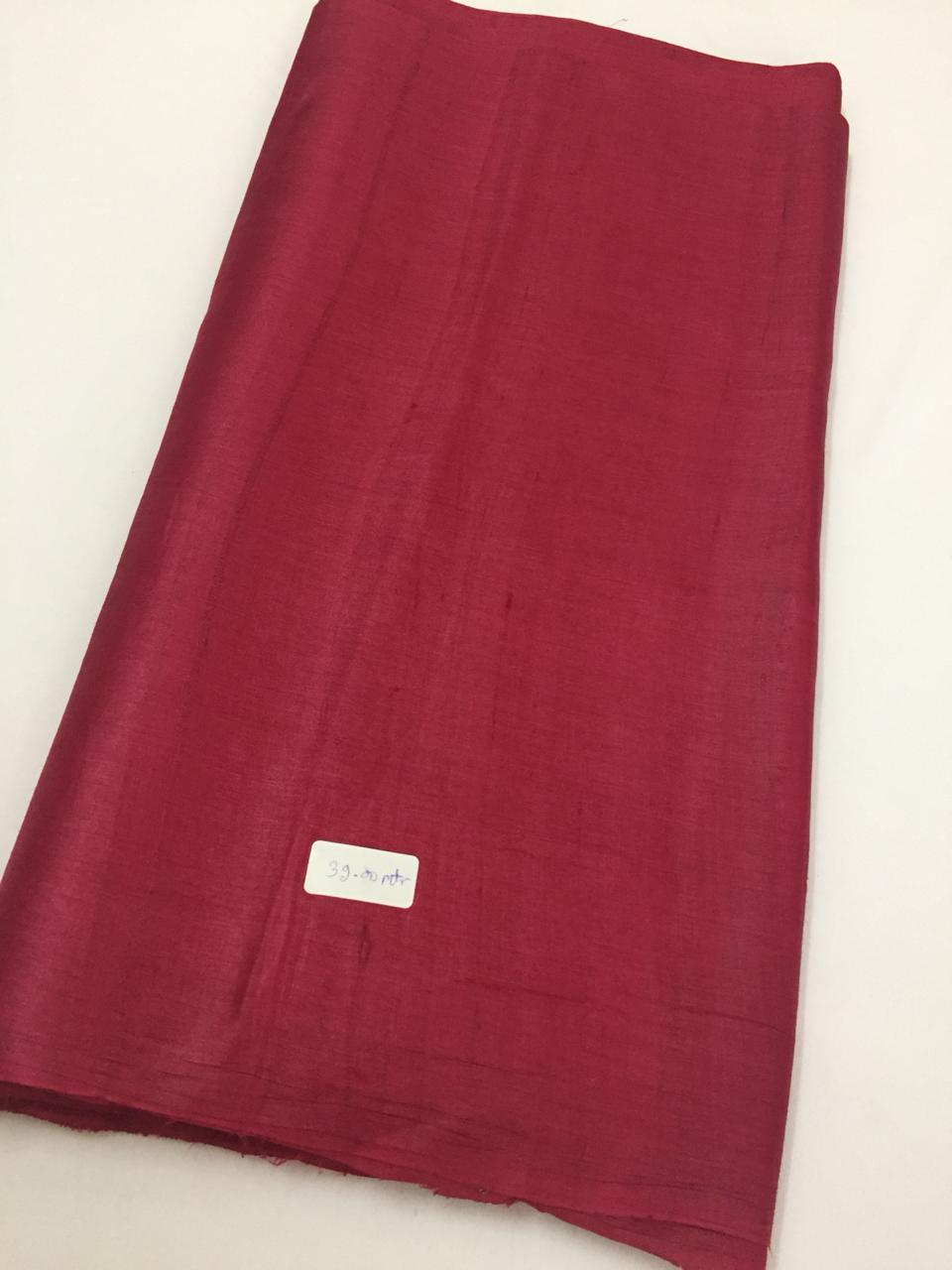 HANDLOOM PURE TUSSAR SILK FABRIC
