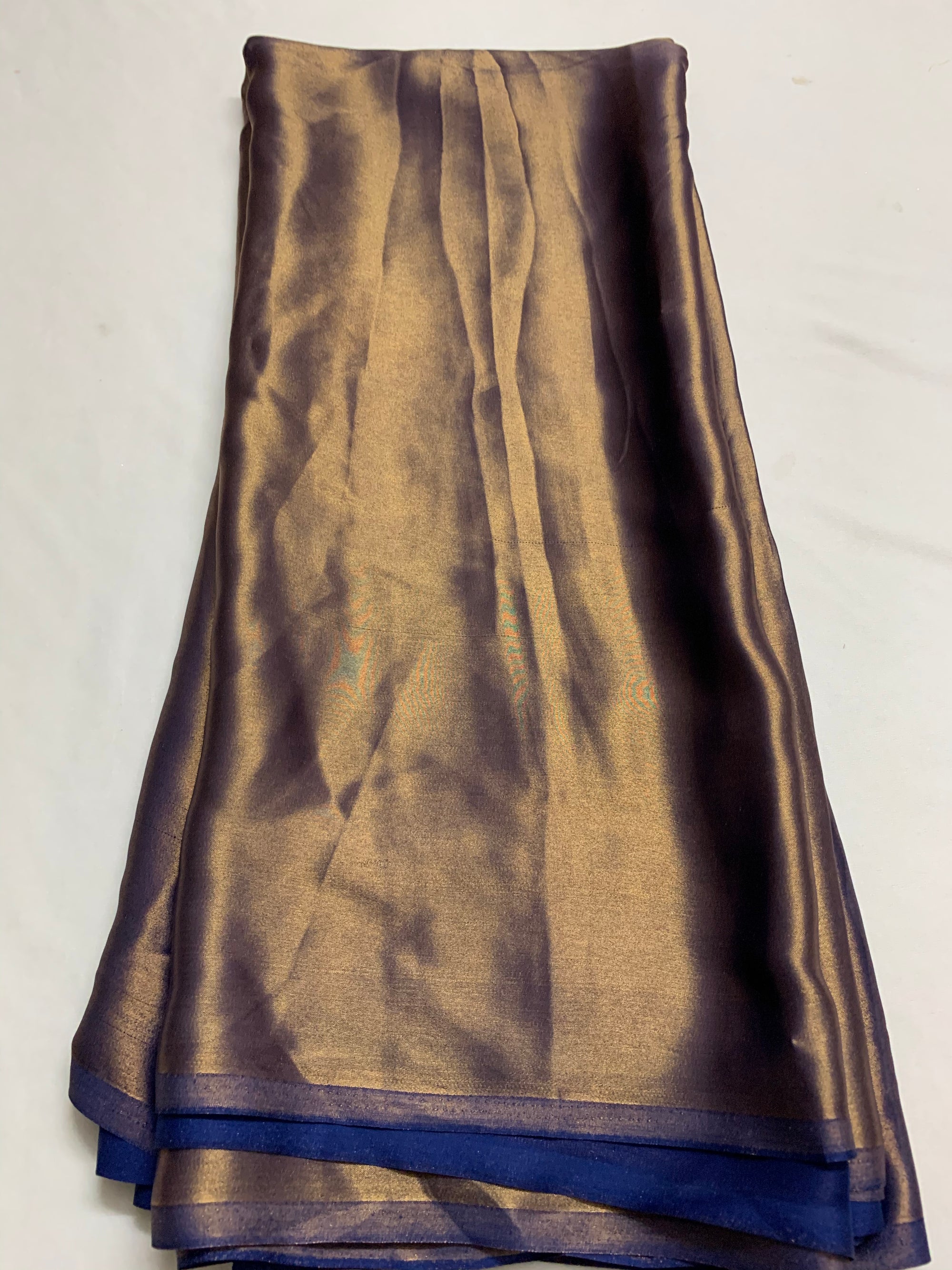 Foil georgette fabric