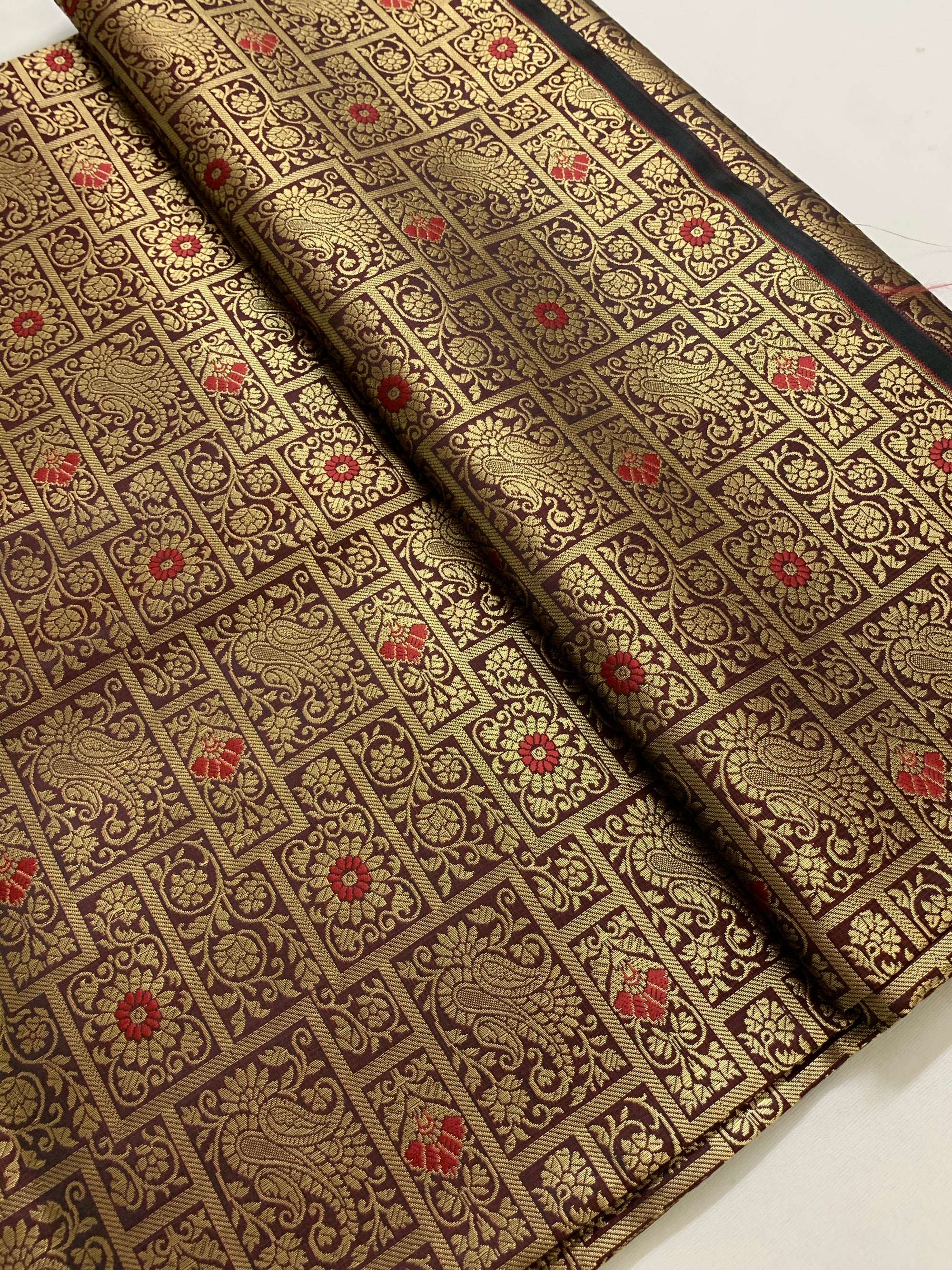 Banarasi brocade fabric