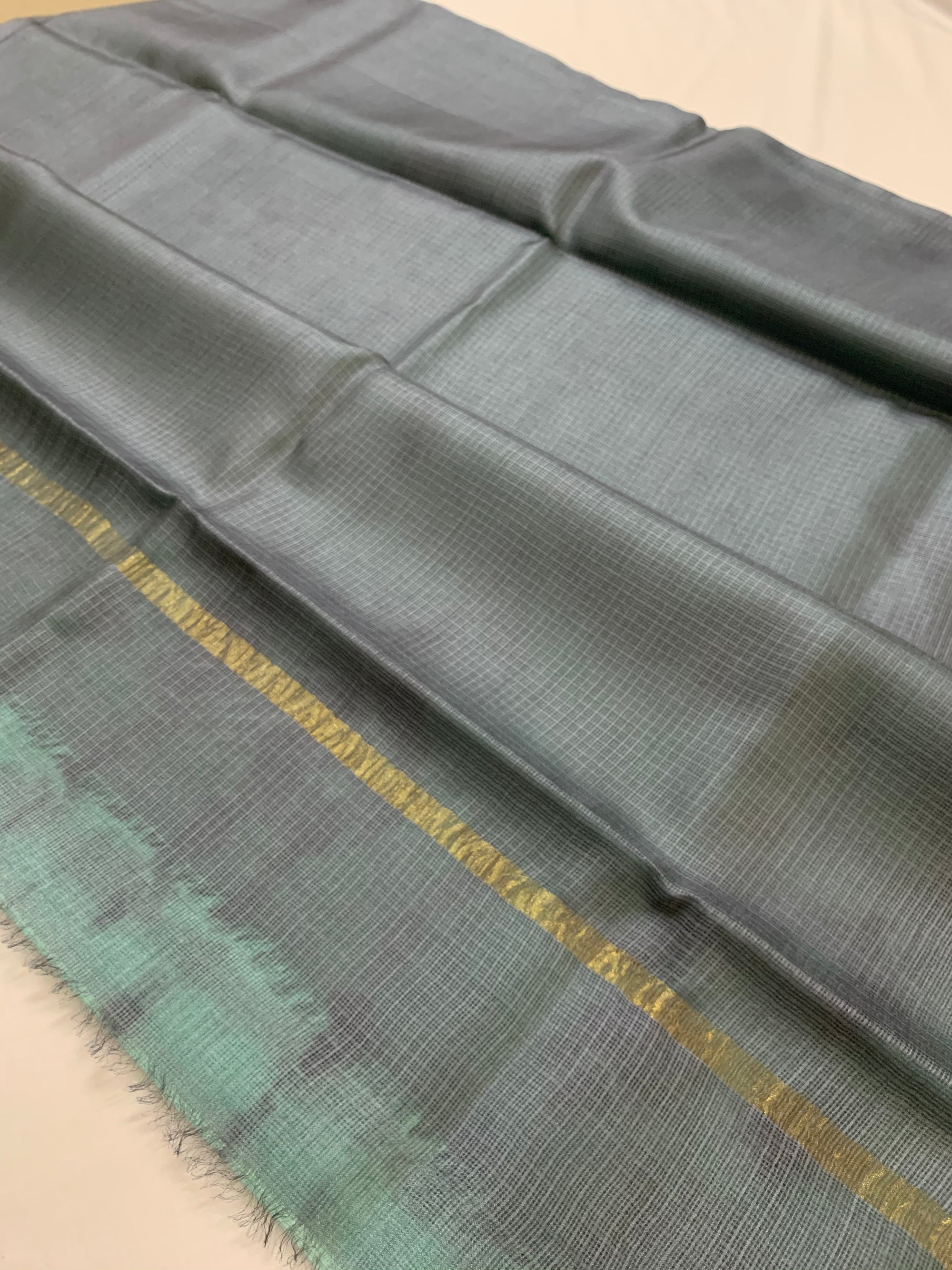 Tie and dye pure kota silk saree