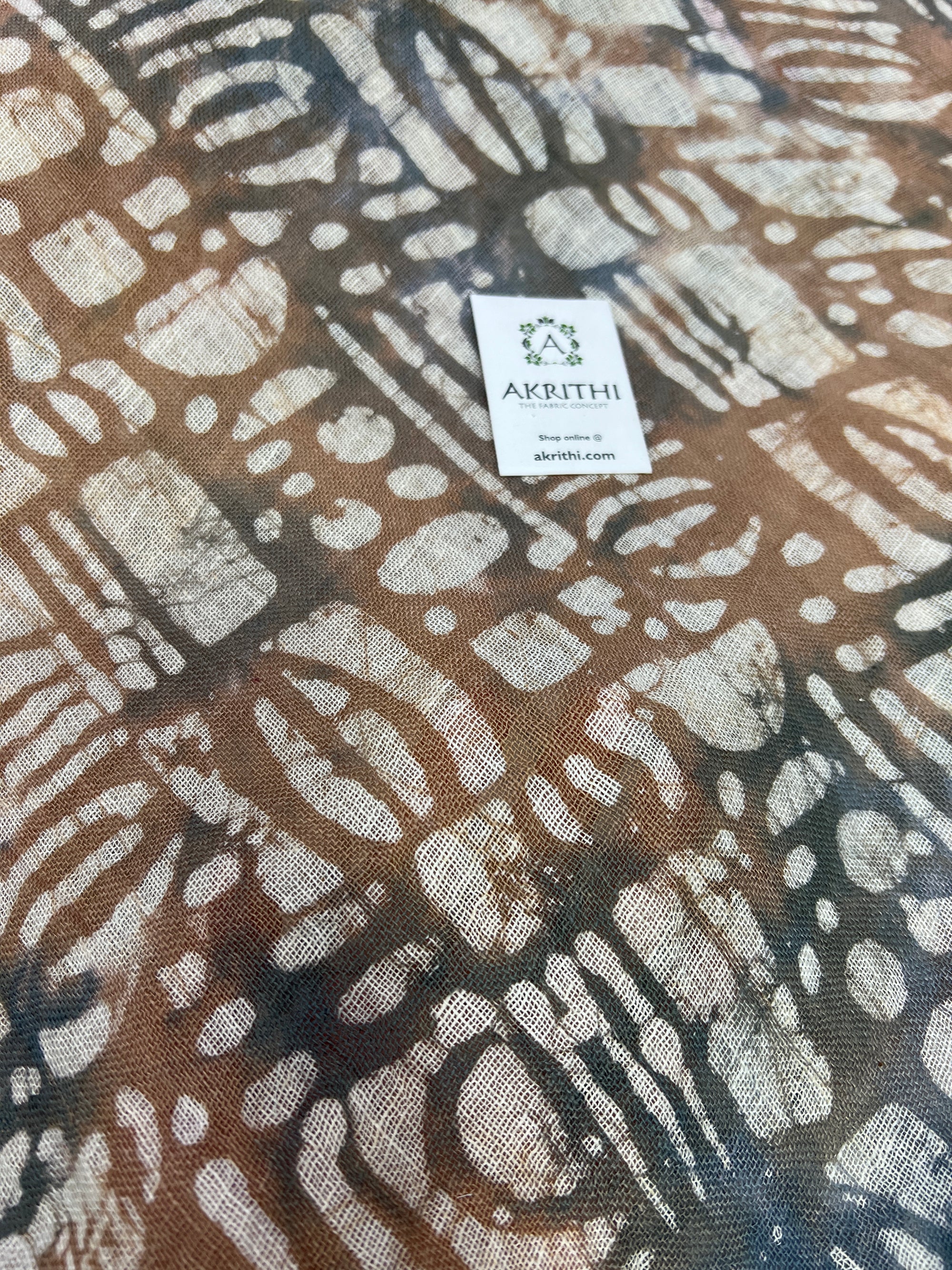 Batik Linen fabric