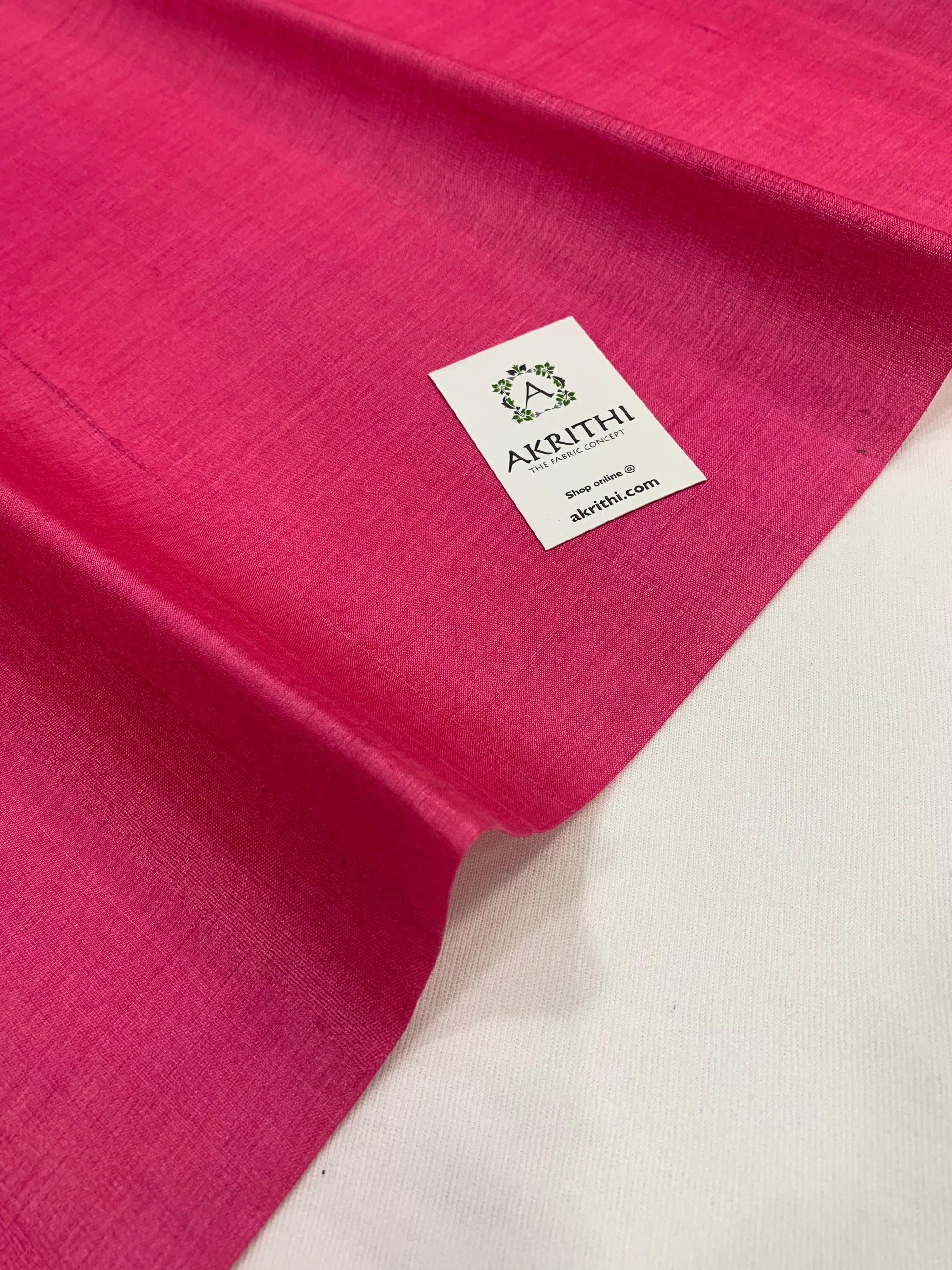 Pure Tussar silk fabric