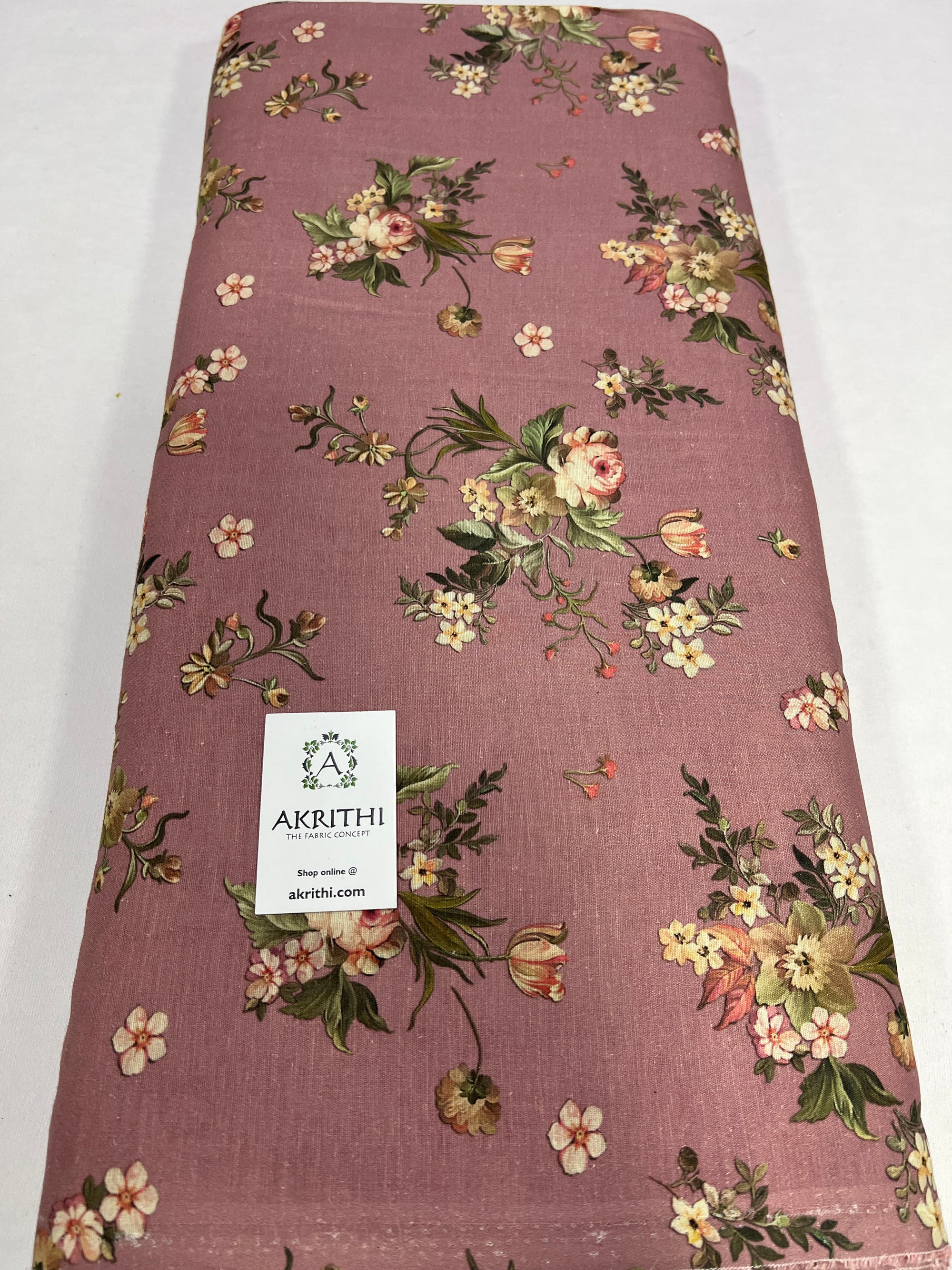 Digital Printed pure linen fabric