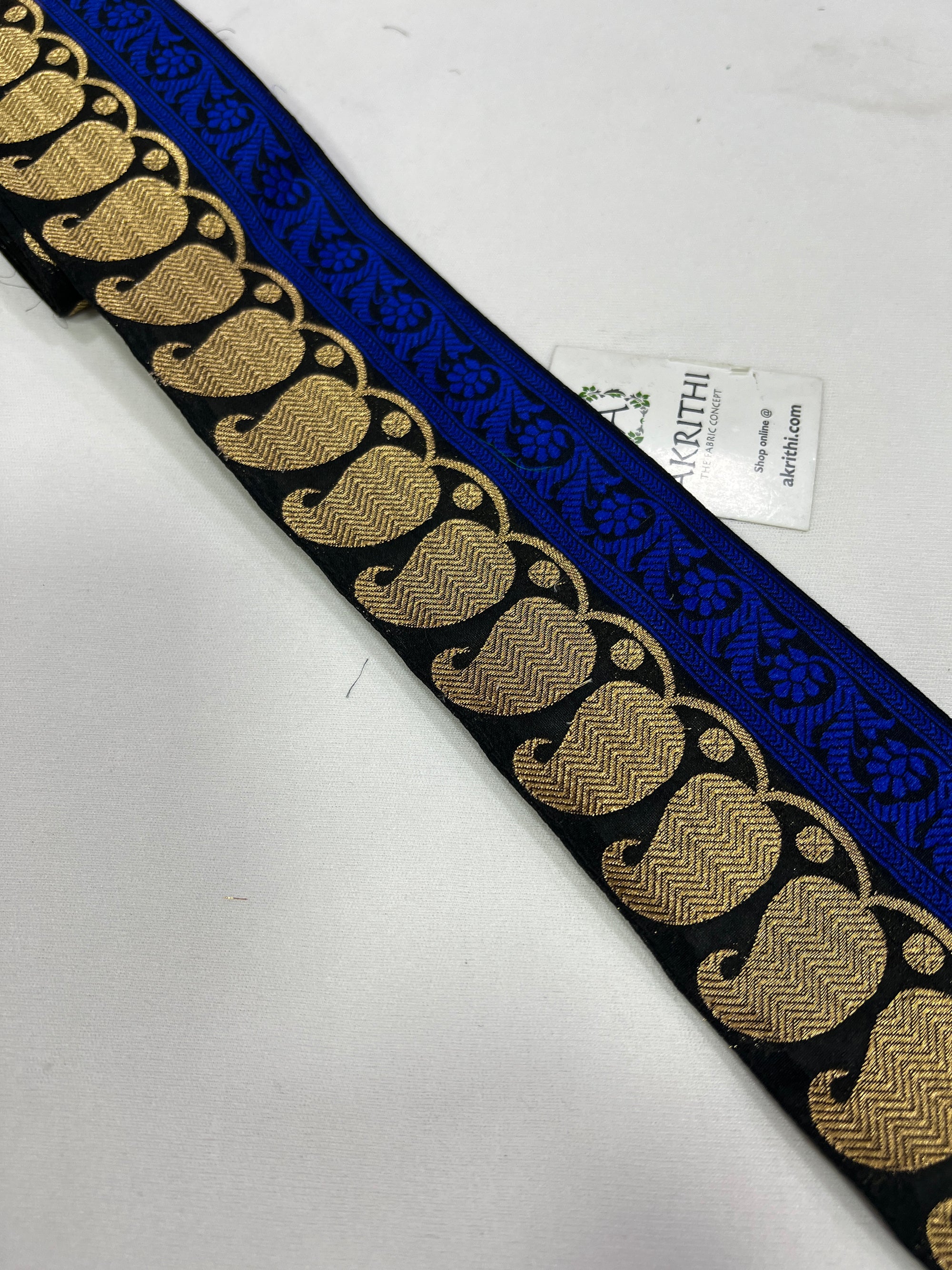 Handloom Banarasi lace 10 metres roll