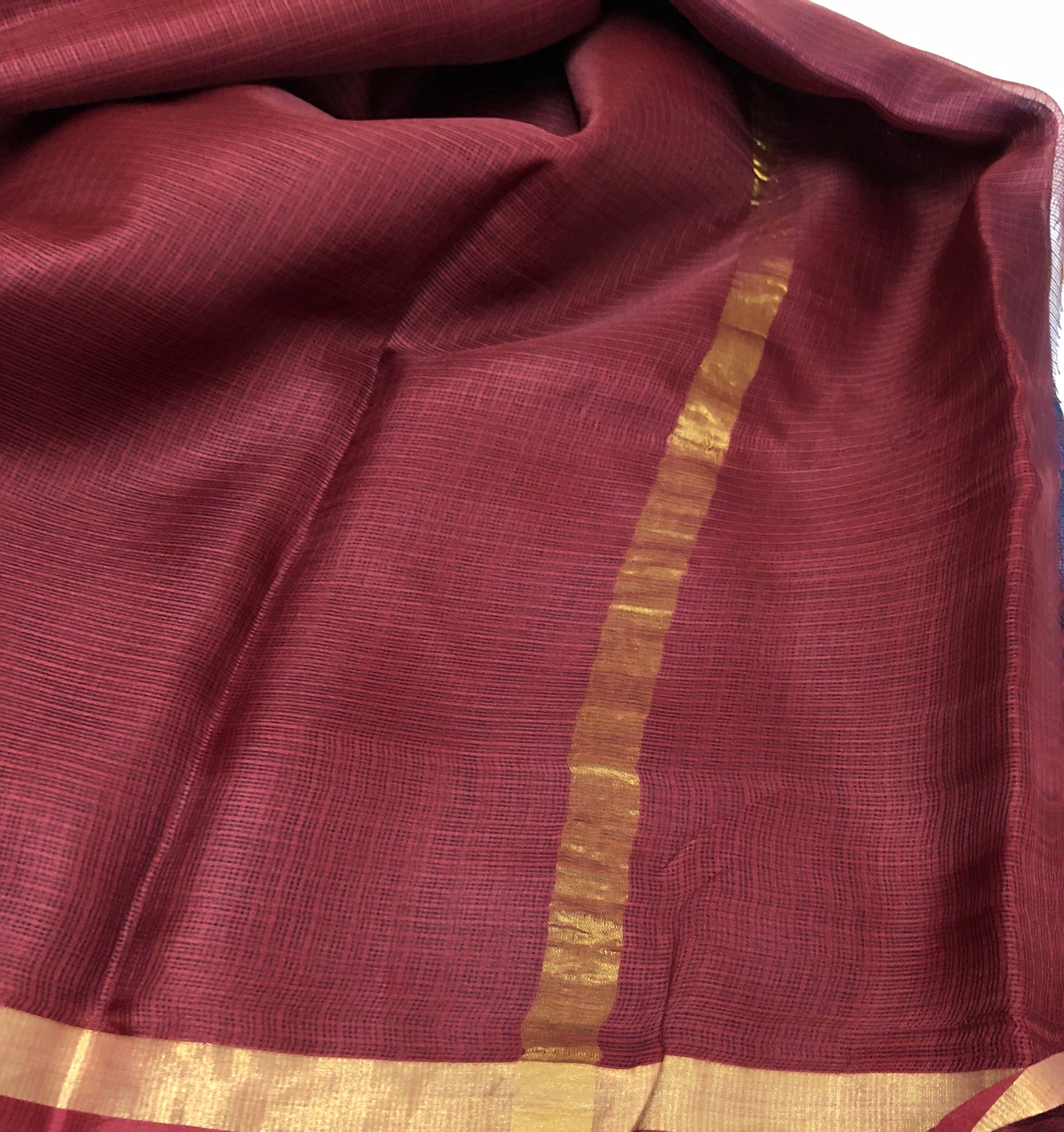 Pure kota silk double shaded saree