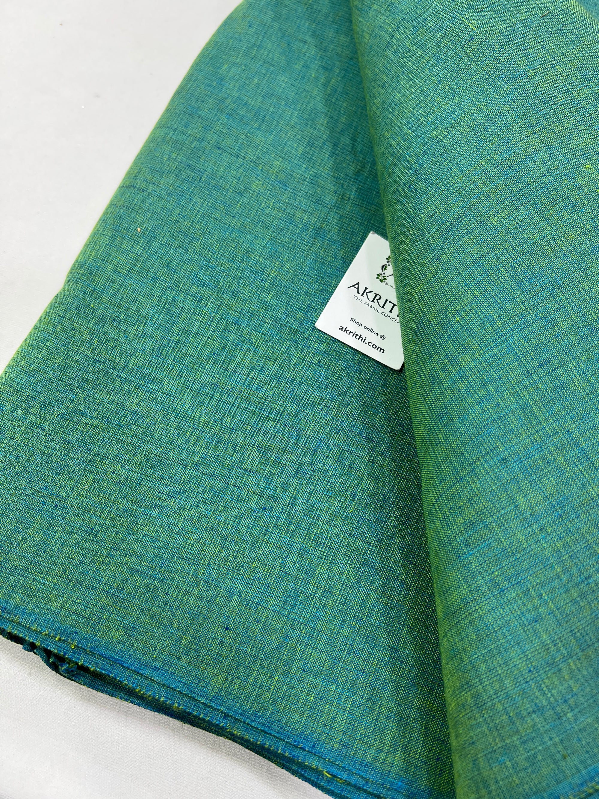 Plain cotton fabric