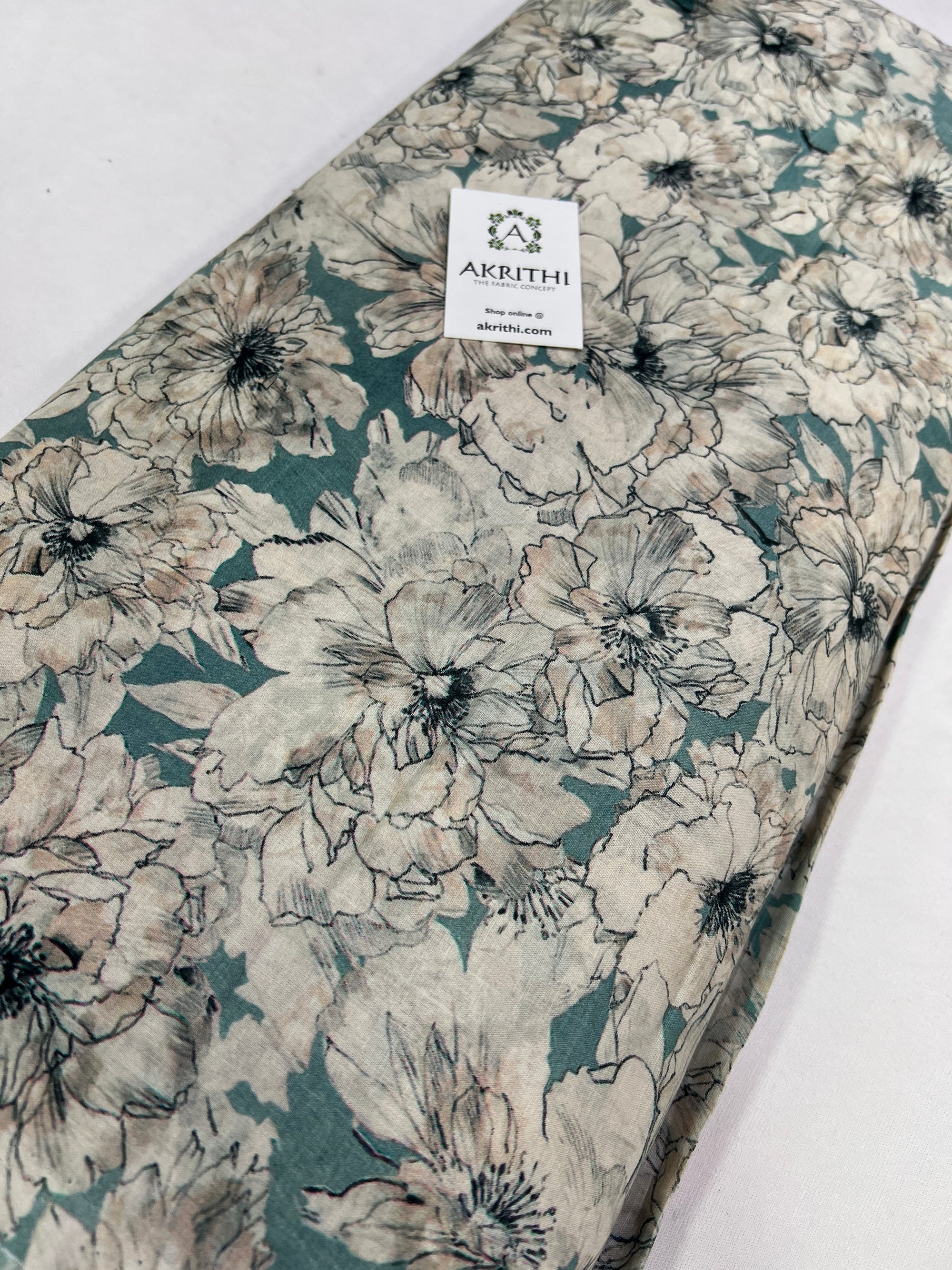 Digital Printed pure cotton fabric