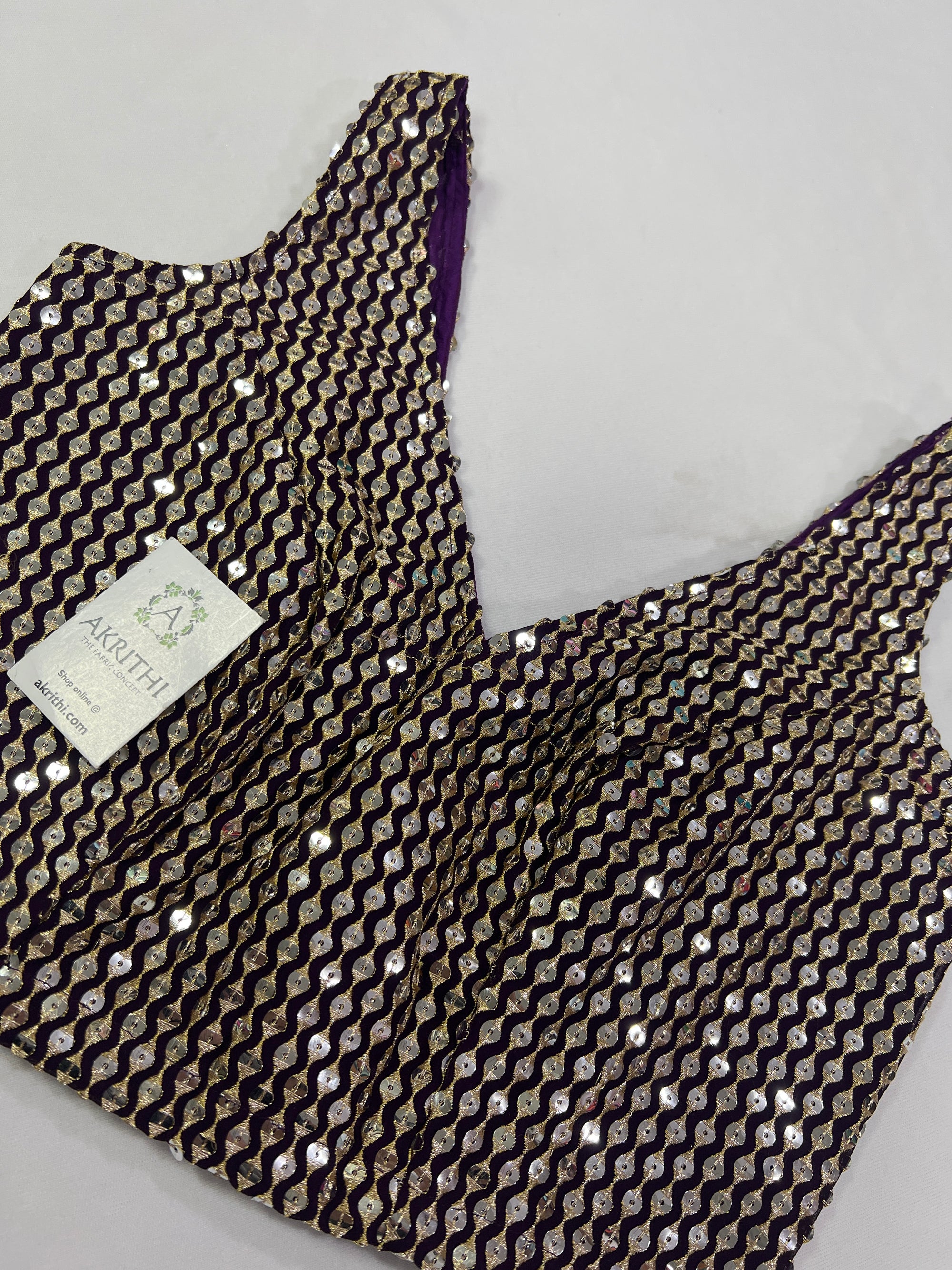 Embroidered Georgette blouse