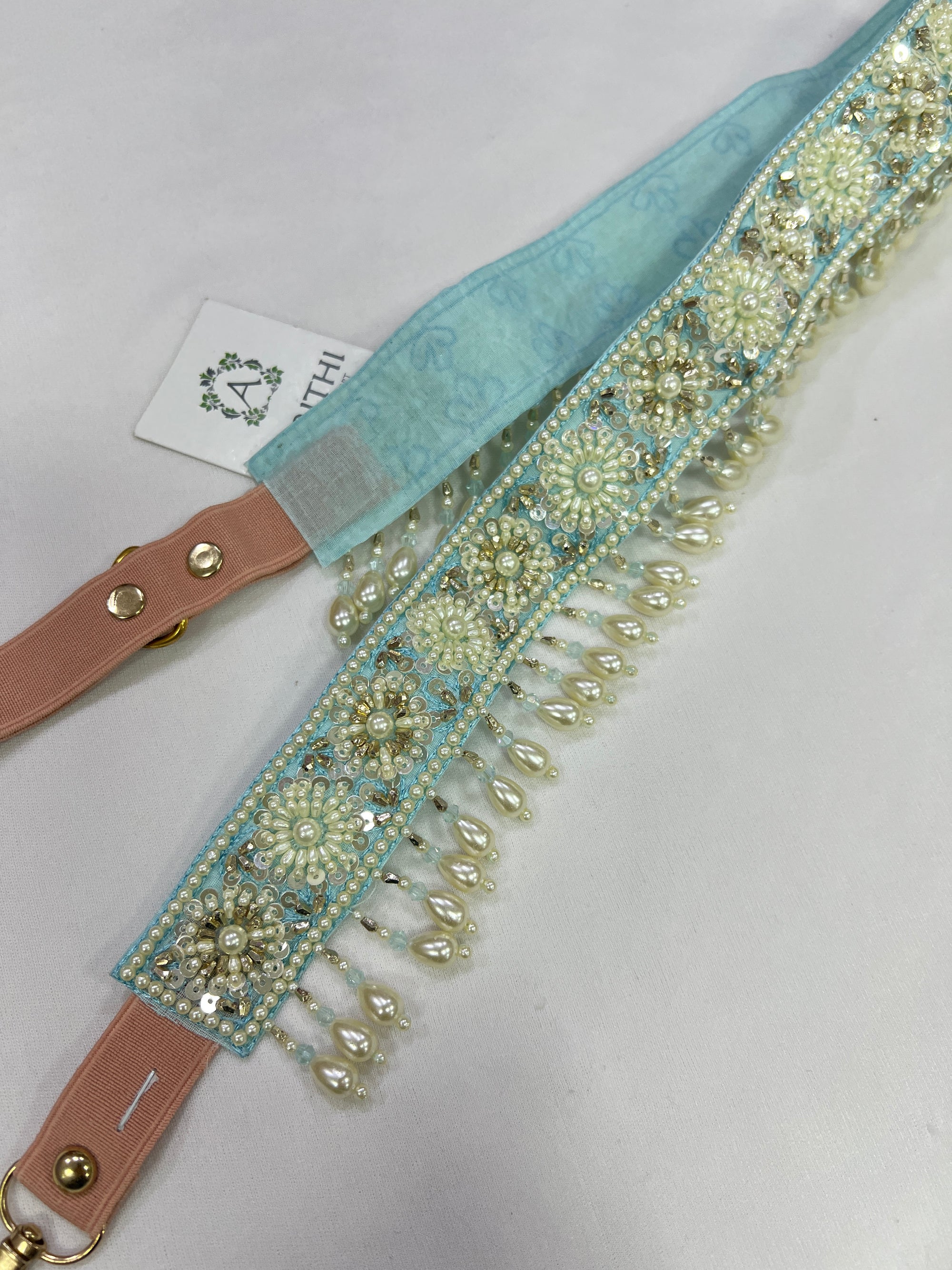Belt with elastic band