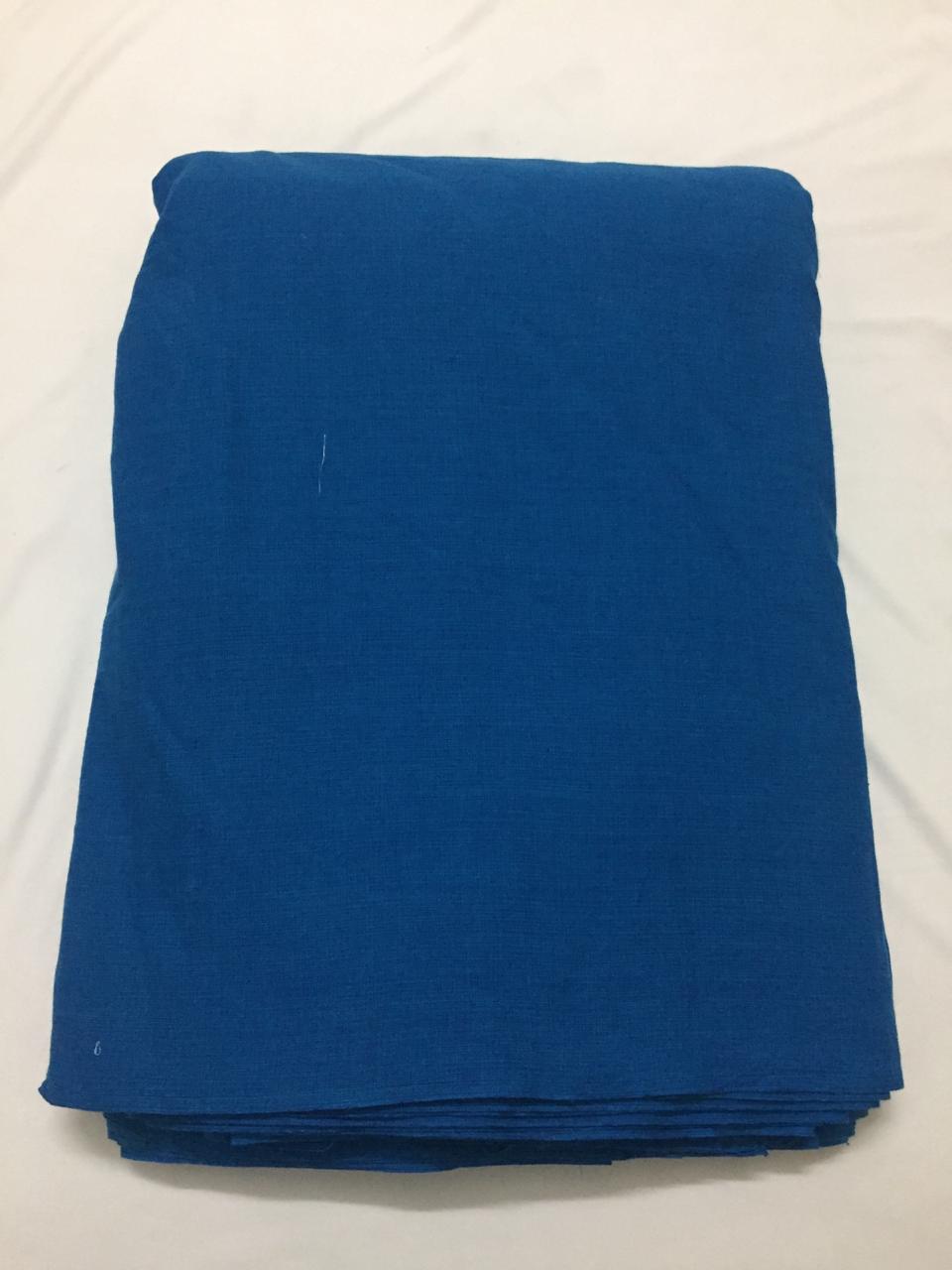 Plain cotton fabric