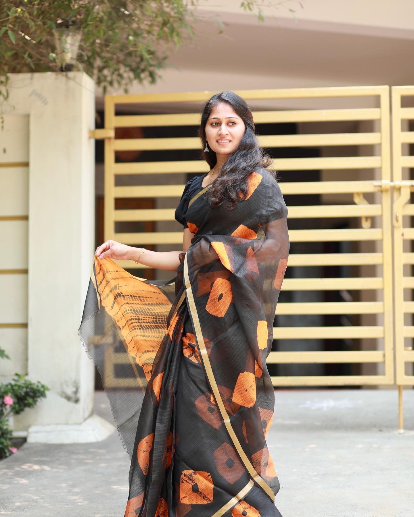 Bandhani pure kota silk saree
