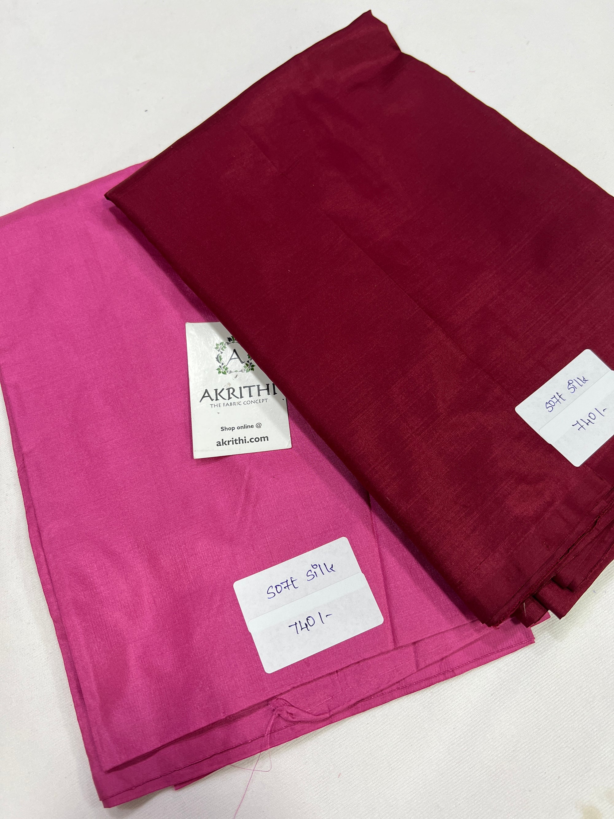 Pure silk kurta (pack of two)