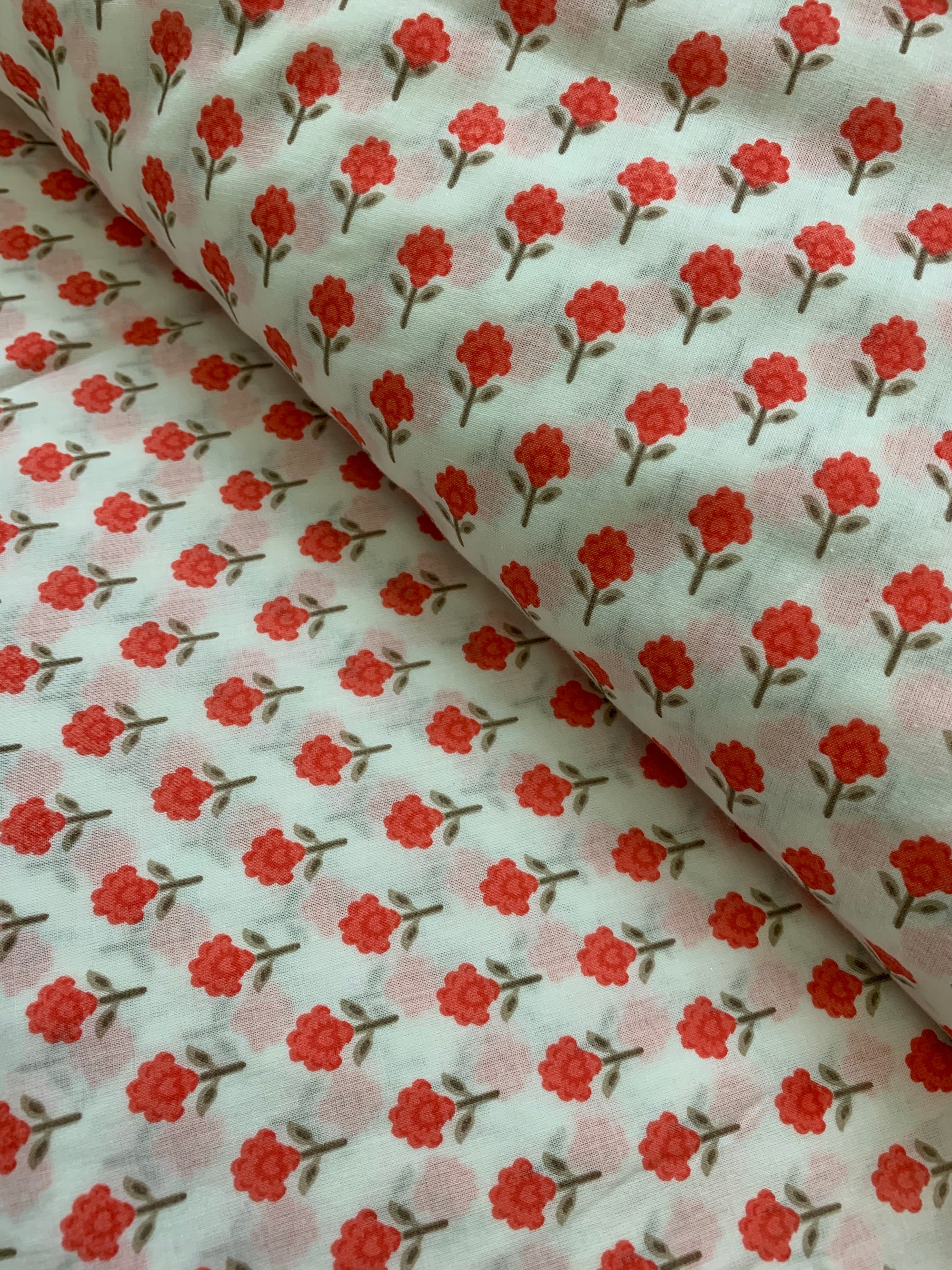 Printed cotton fabric