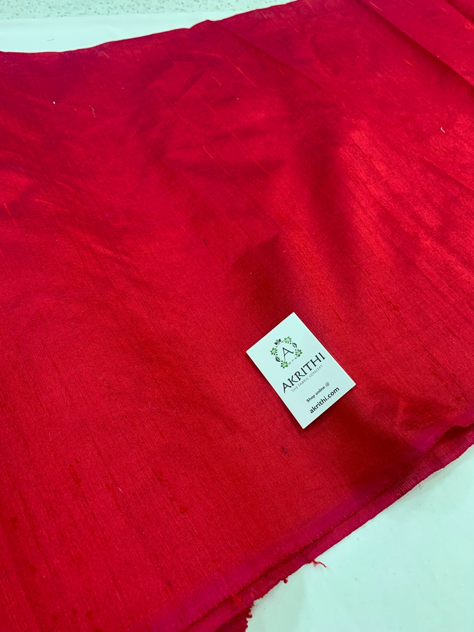 Pure raw silk