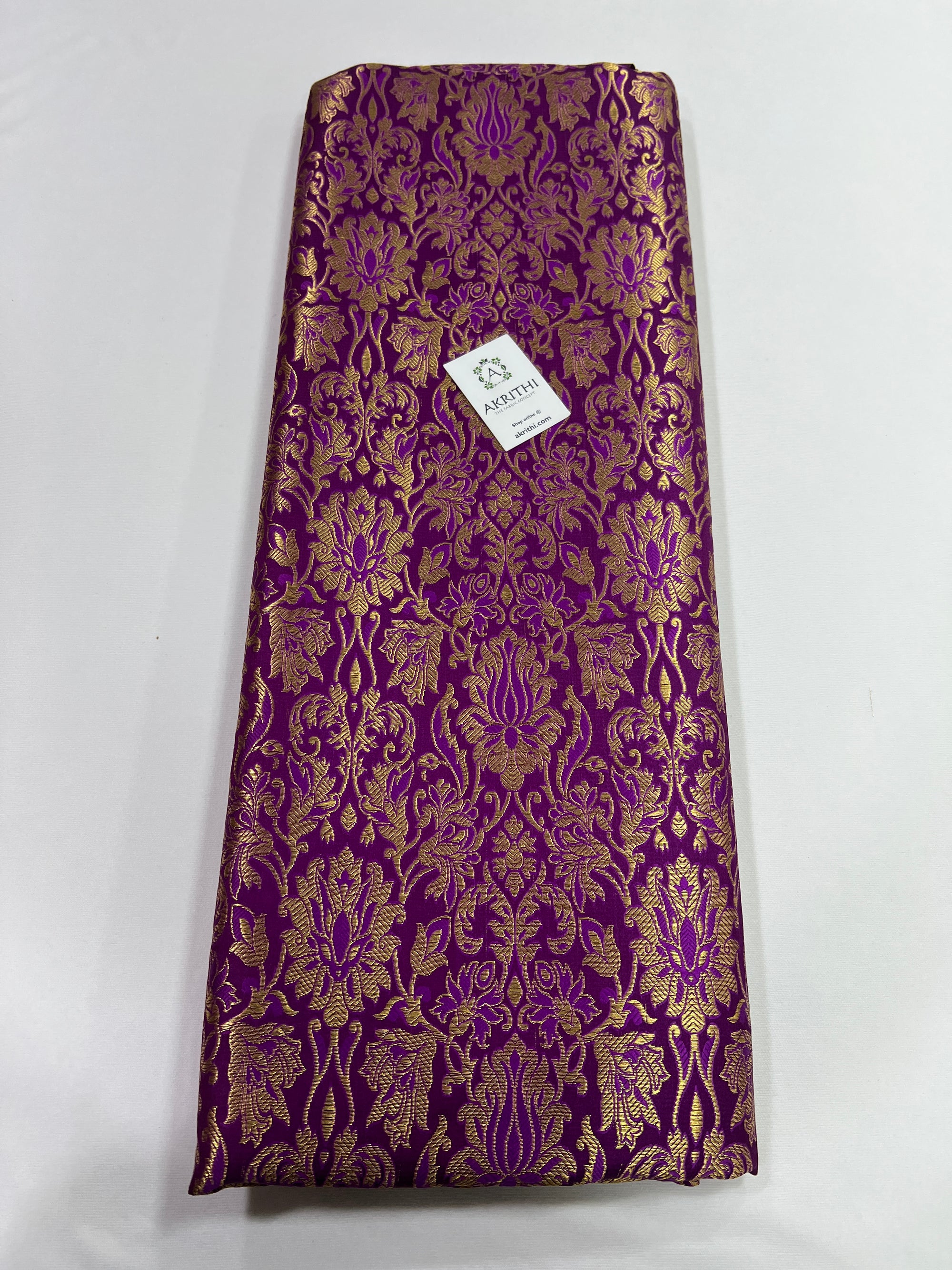 Banarasi brocade fabric 70 cms cut
